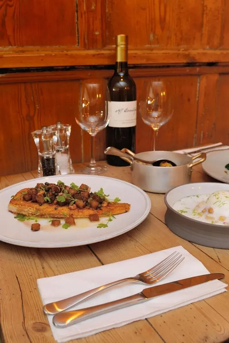 Food close-up in The Dog At Wingham Food close-up in The Dog At Wingham