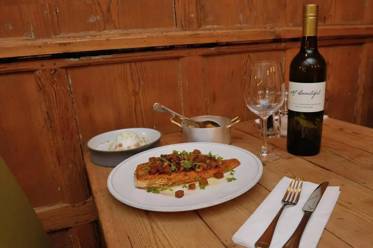 Food close-up in The Dog At Wingham Food close-up in The Dog At Wingham