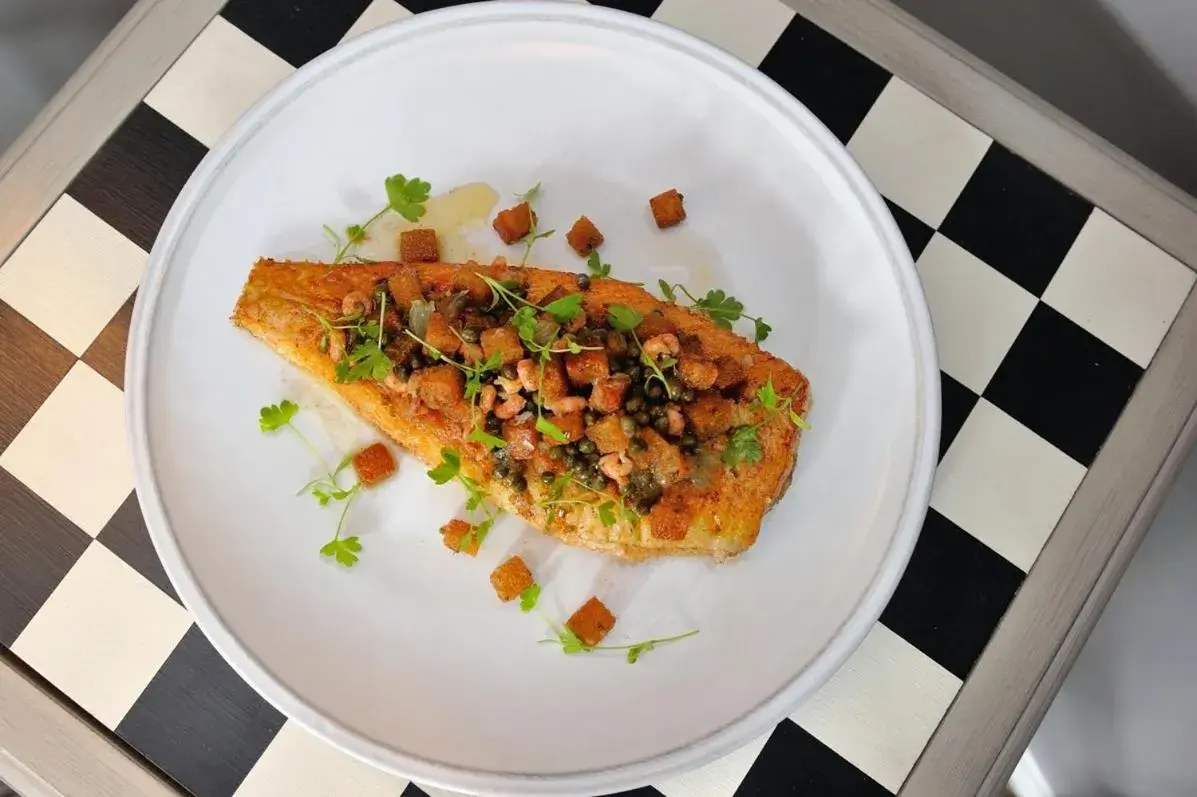 Food close-up in The Dog At Wingham Food close-up in The Dog At Wingham