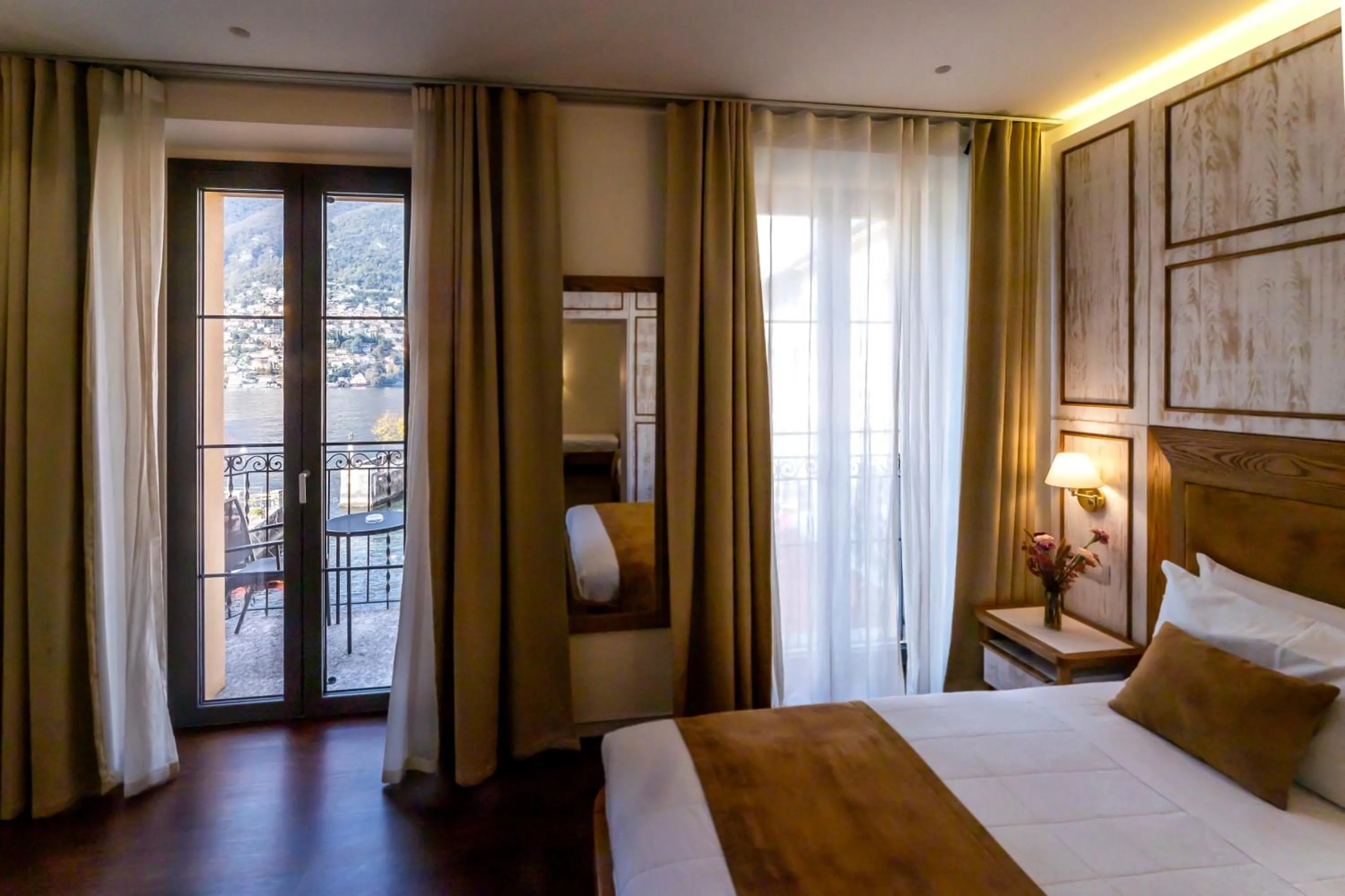 Balcony/Terrace, Bed in Il Belvedere