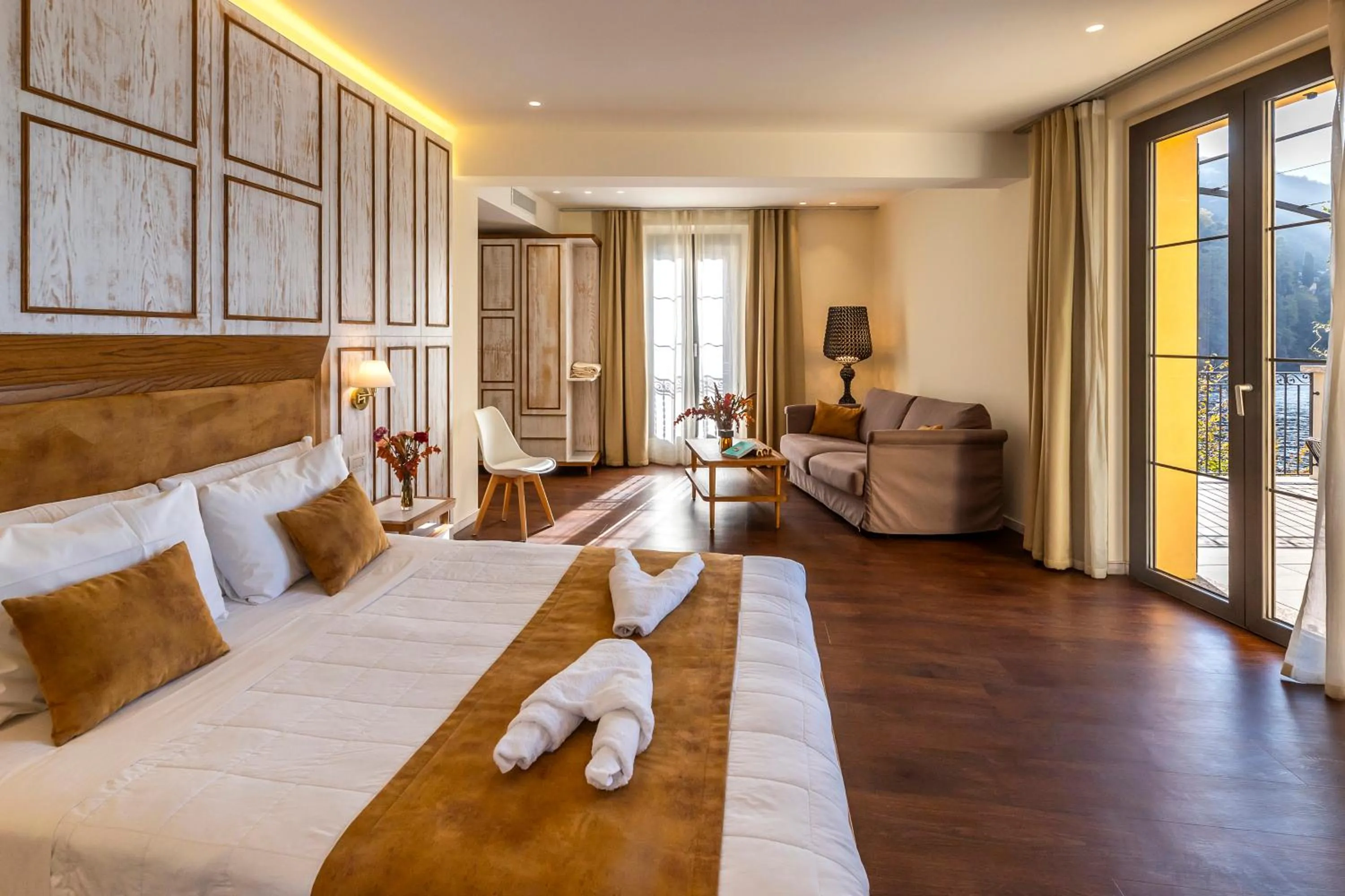 Balcony/Terrace, Bed in Il Belvedere