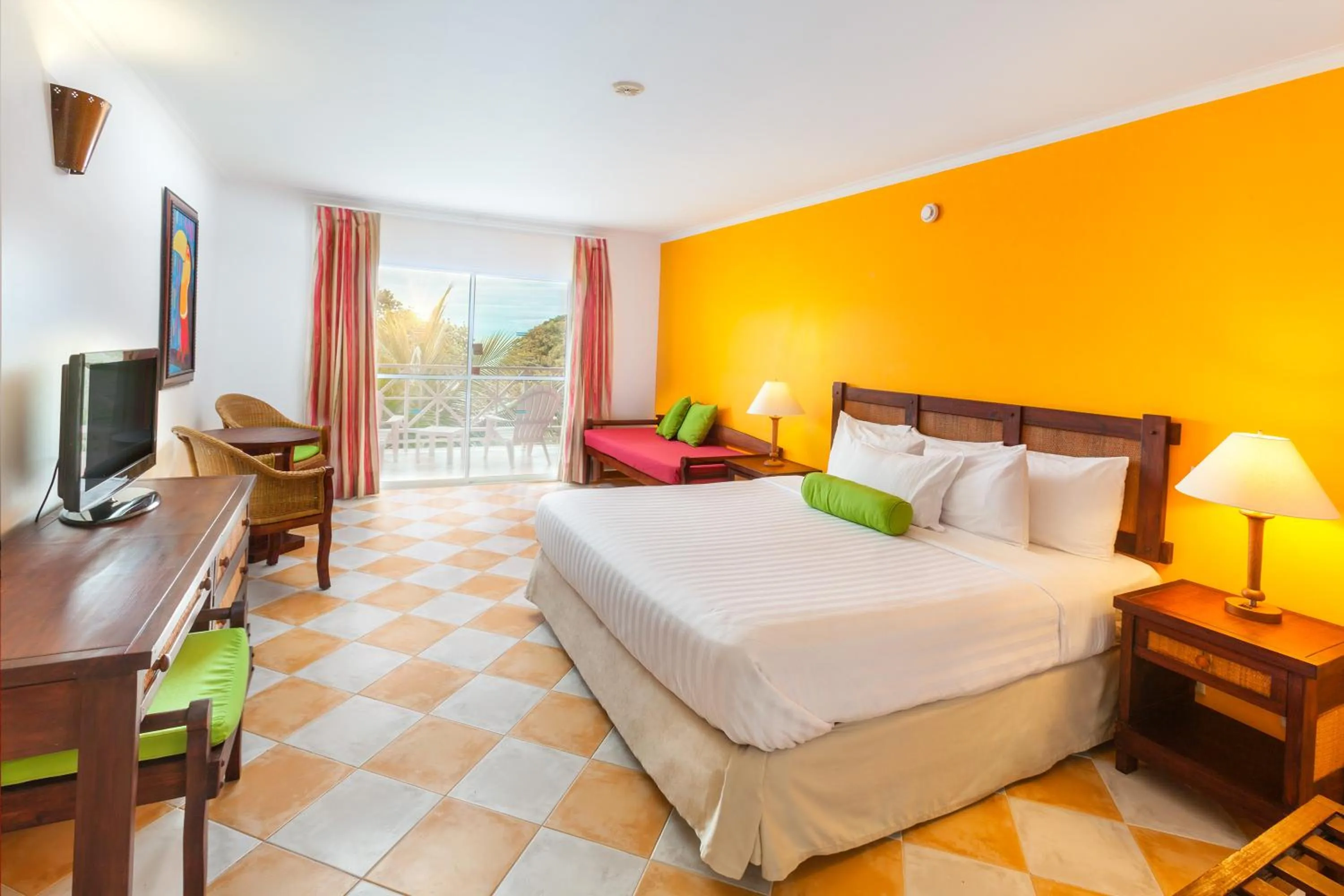 Bed in Grand Decameron Panama, A Trademark All Inclusive Resort