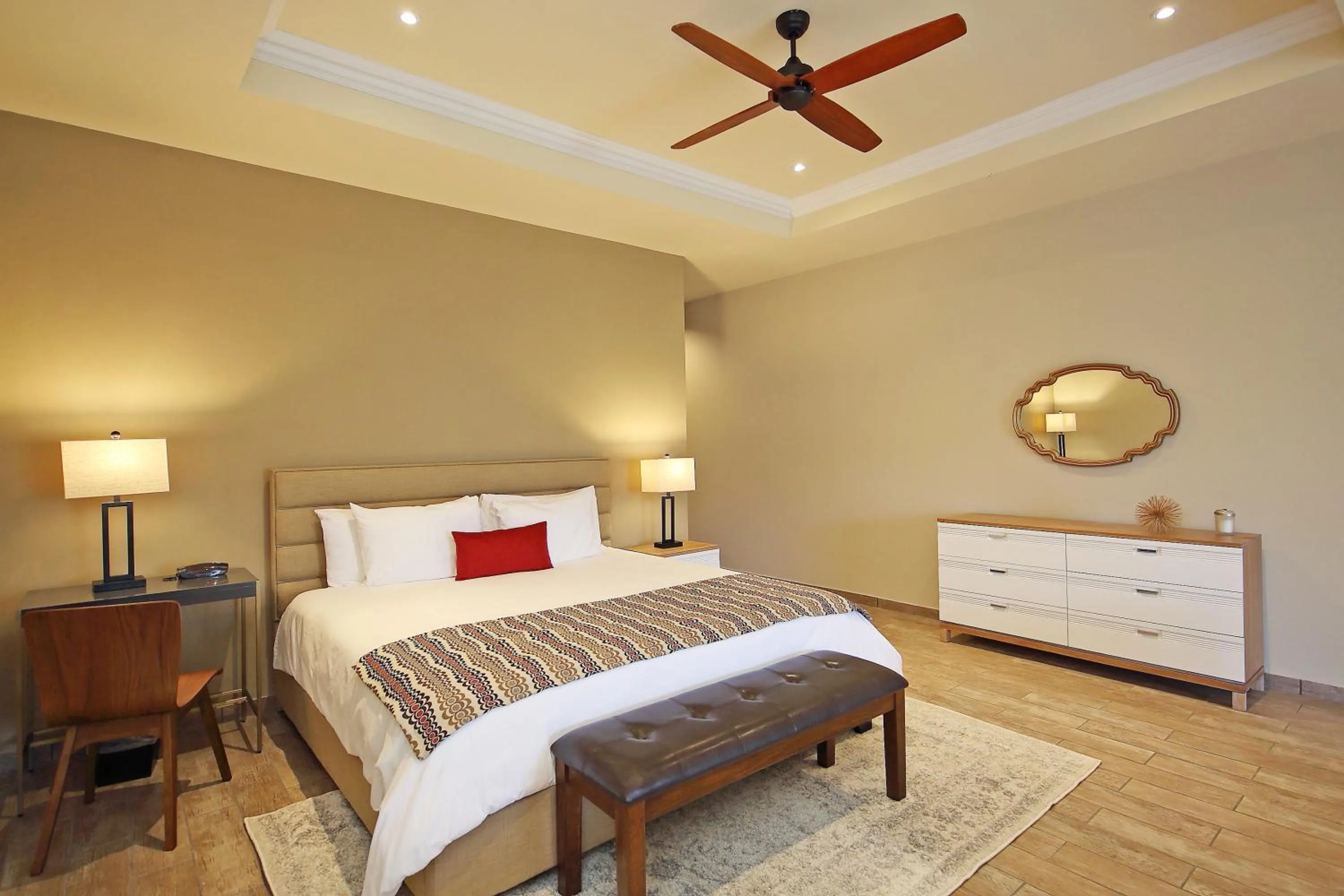 Bed in Los Establos Boutique Resort - All Inclusive