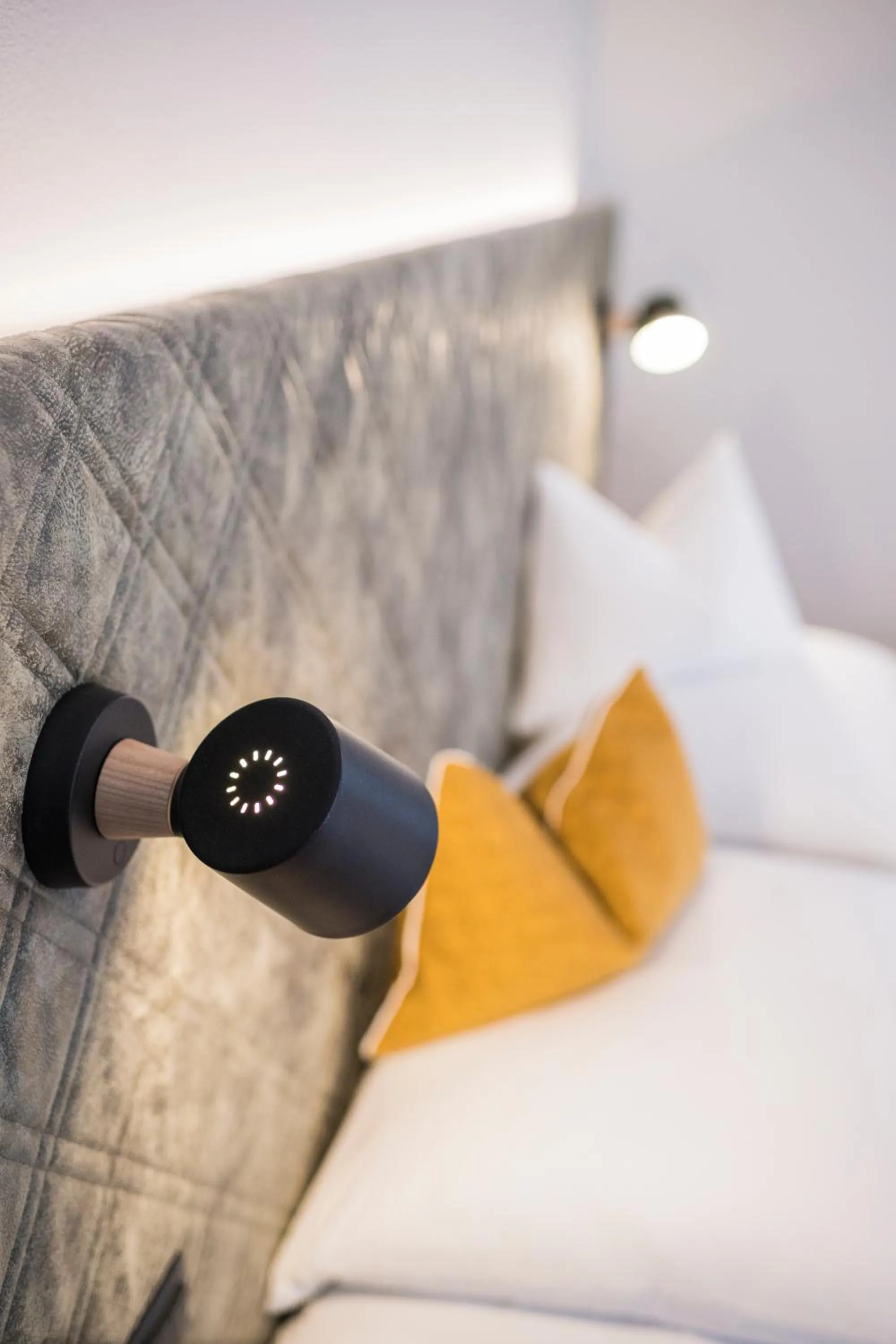Bed in Gasthof Albergo Dolomiten