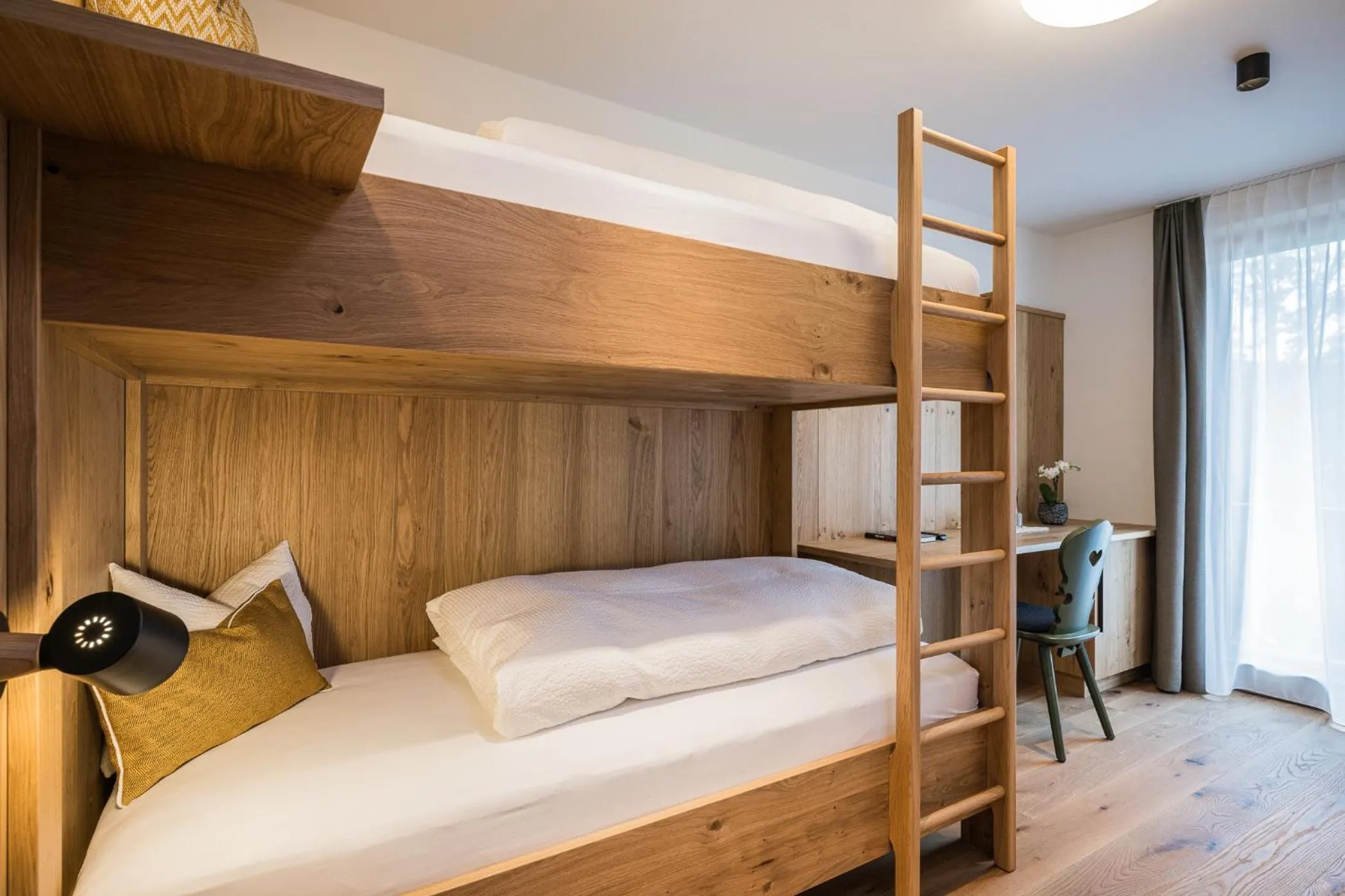 Bed in Gasthof Albergo Dolomiten