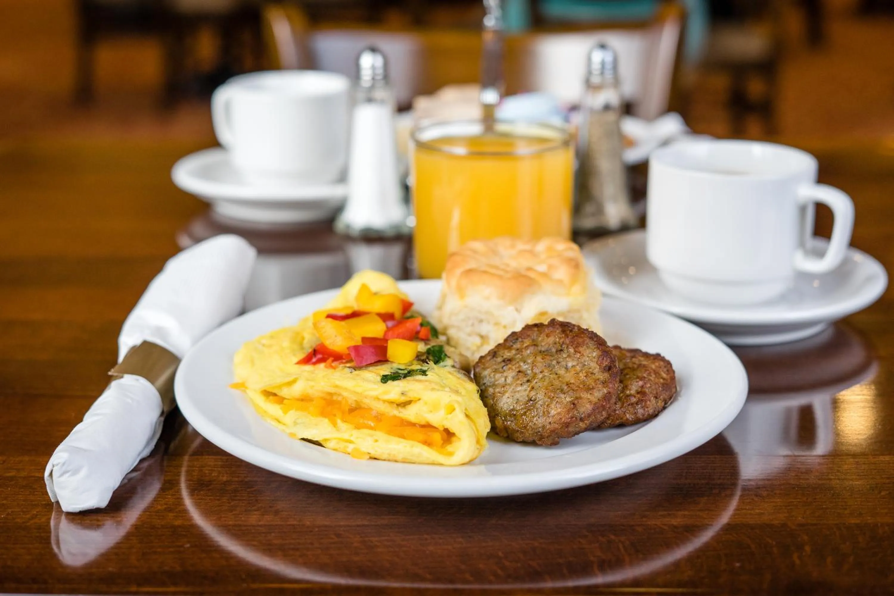 Food close-up in The Wildwood Hotel