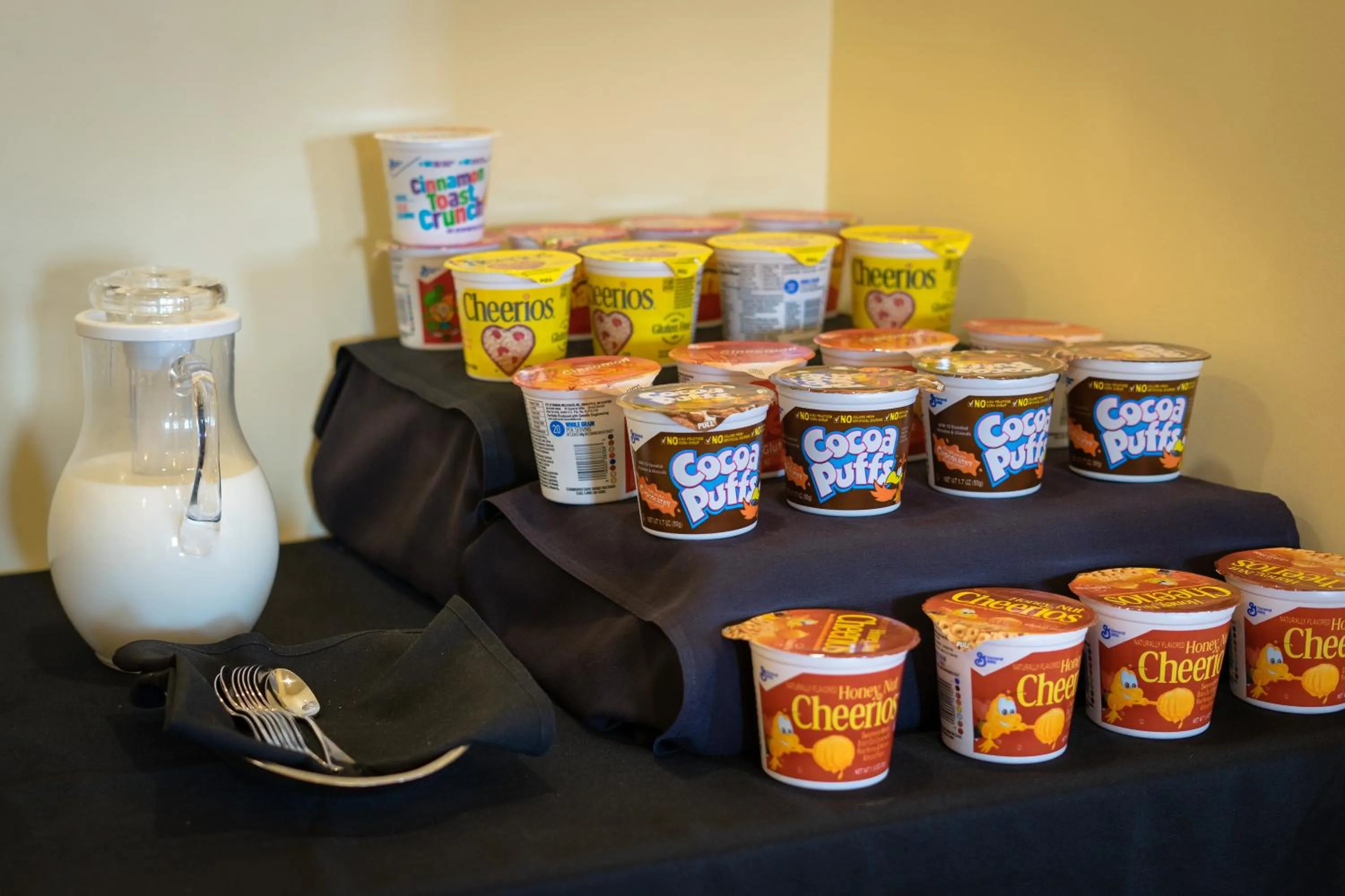 Buffet breakfast in The Wildwood Hotel