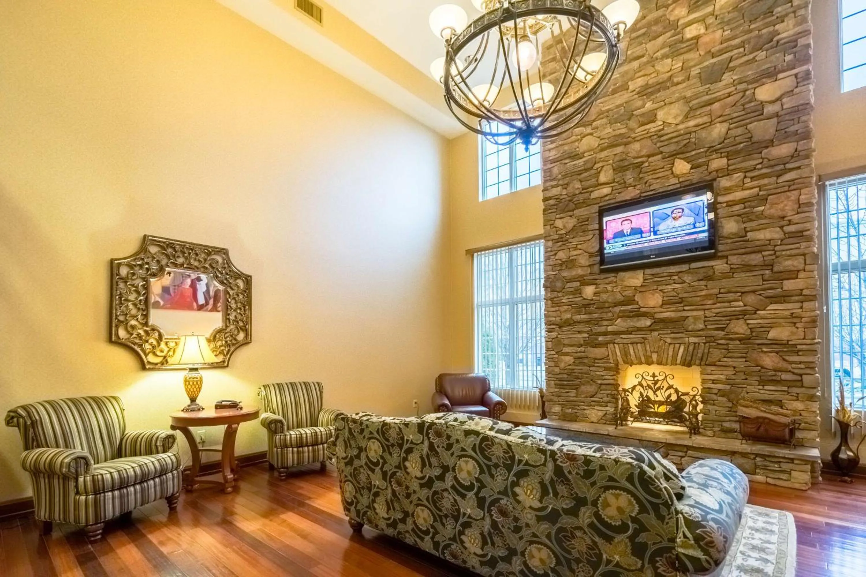 Lobby or reception in The Wildwood Hotel