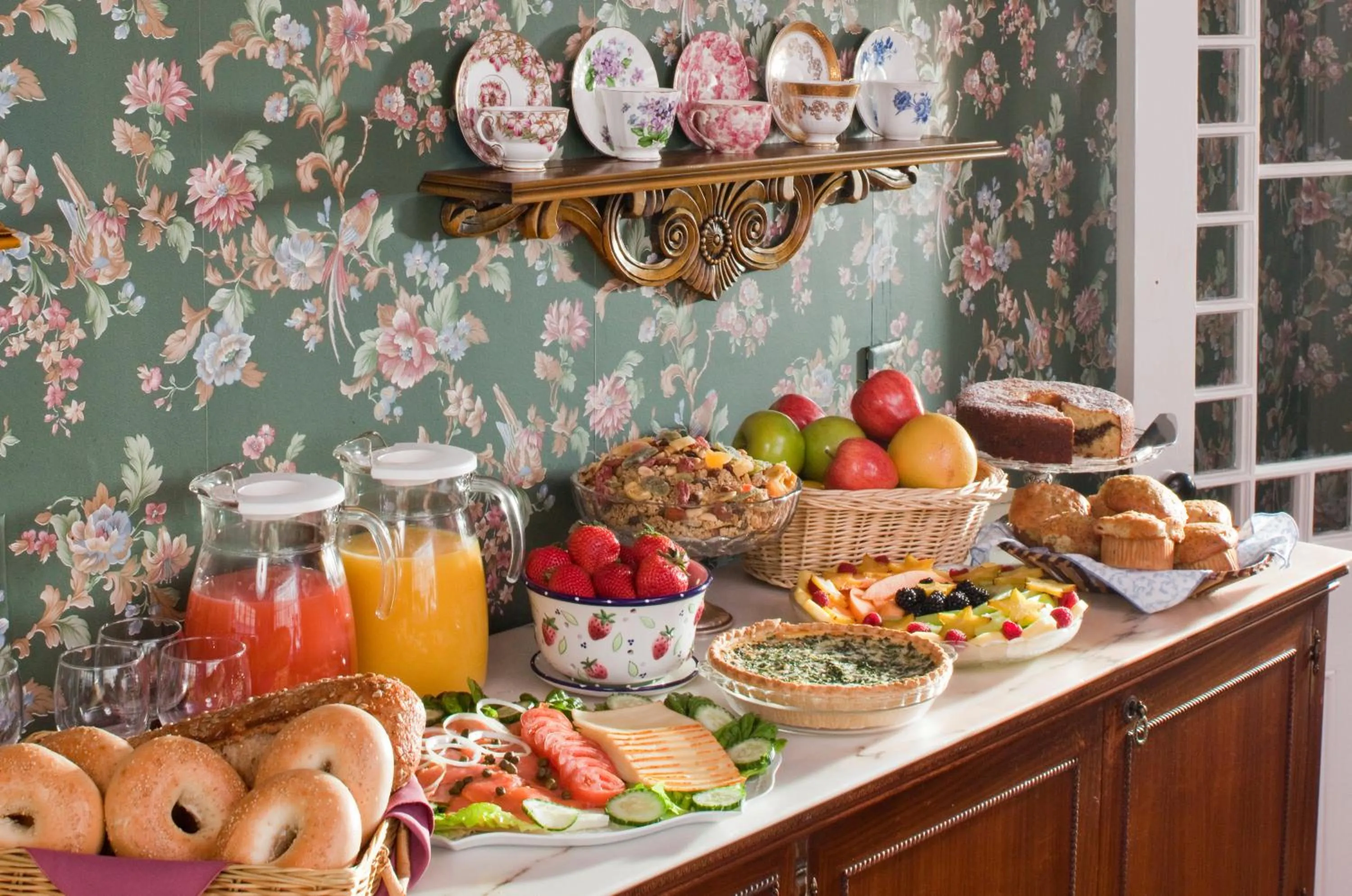 Food close-up in Brook Farm Inn