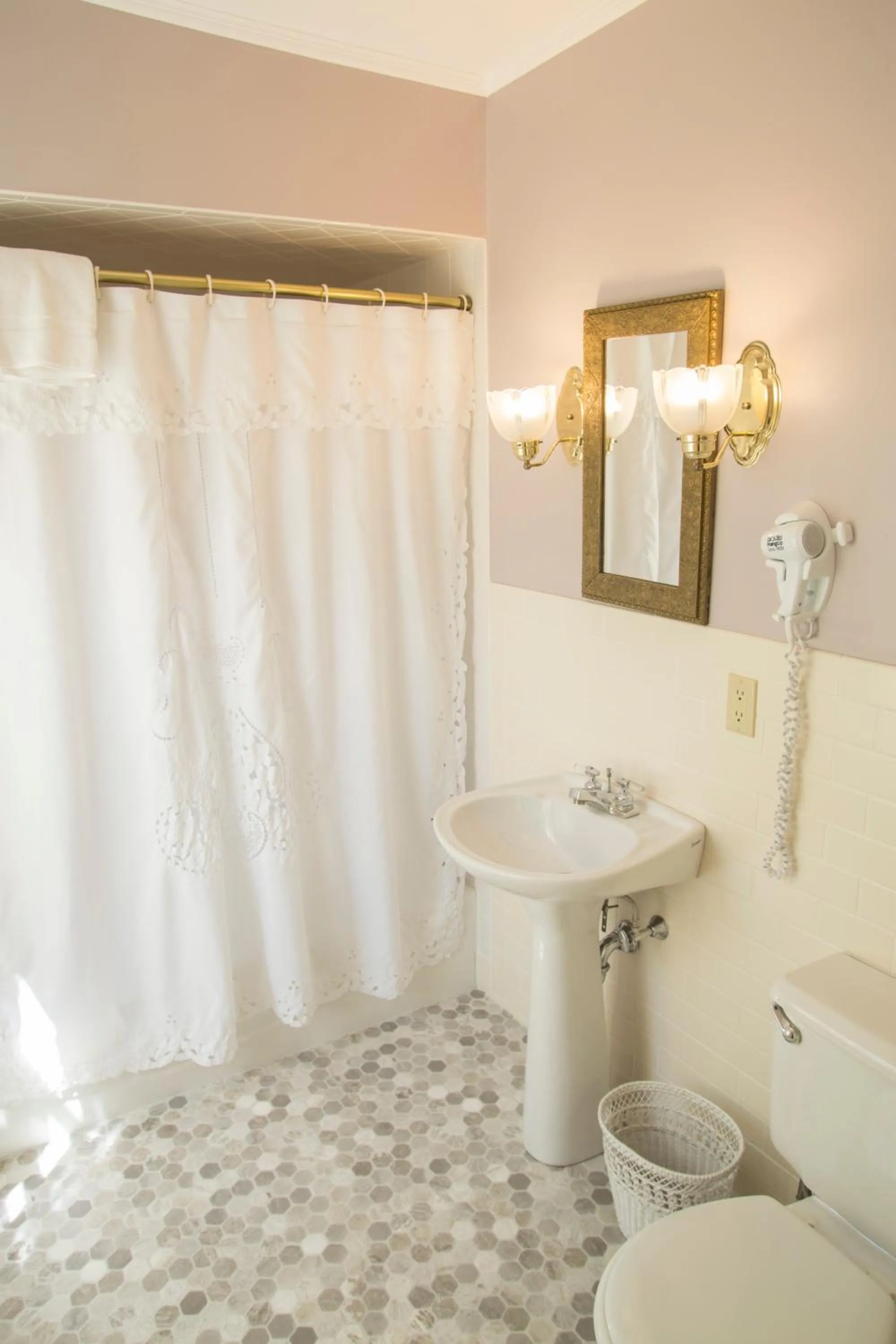 Bathroom in Brook Farm Inn