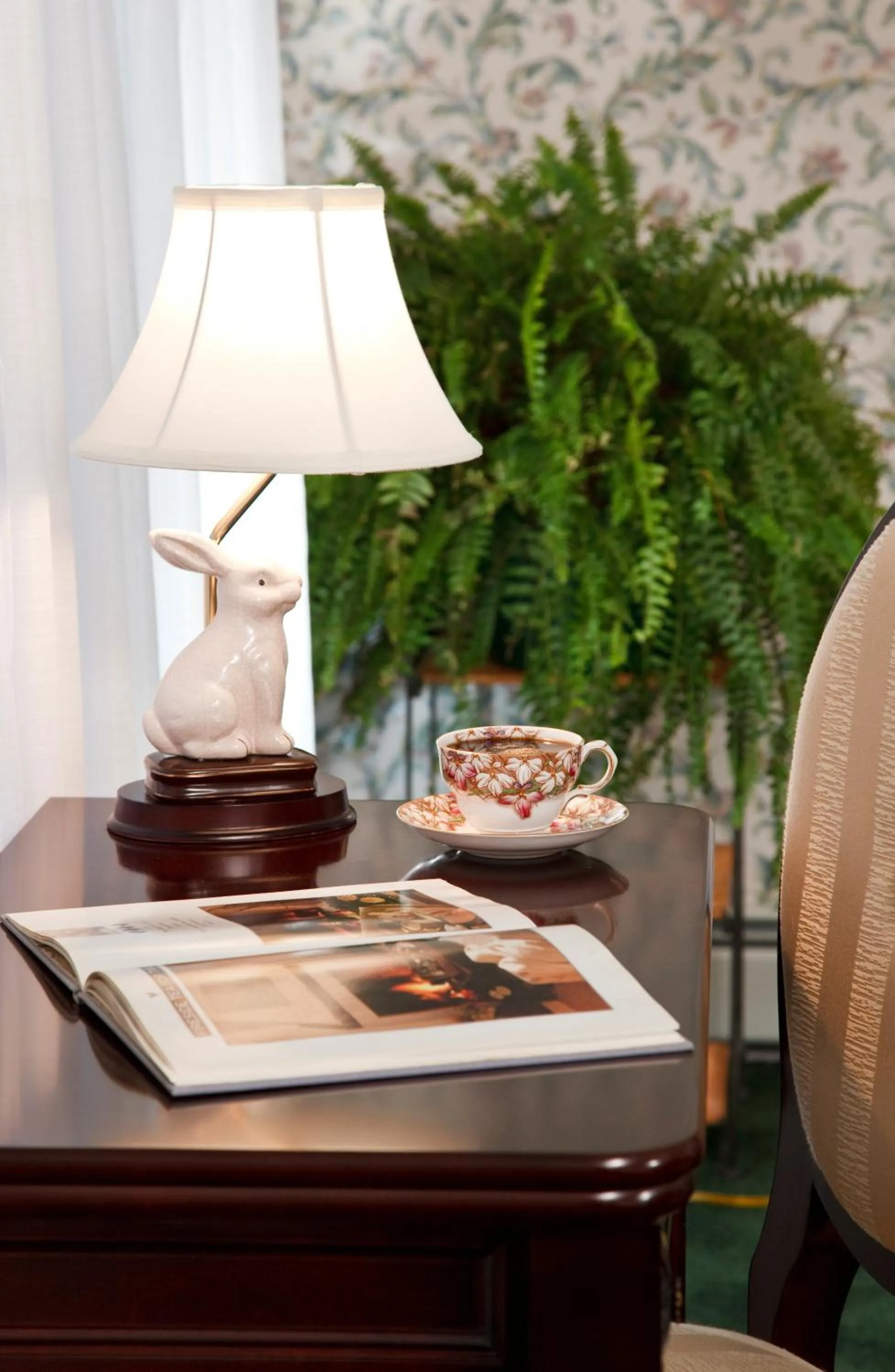 Decorative detail in Brook Farm Inn