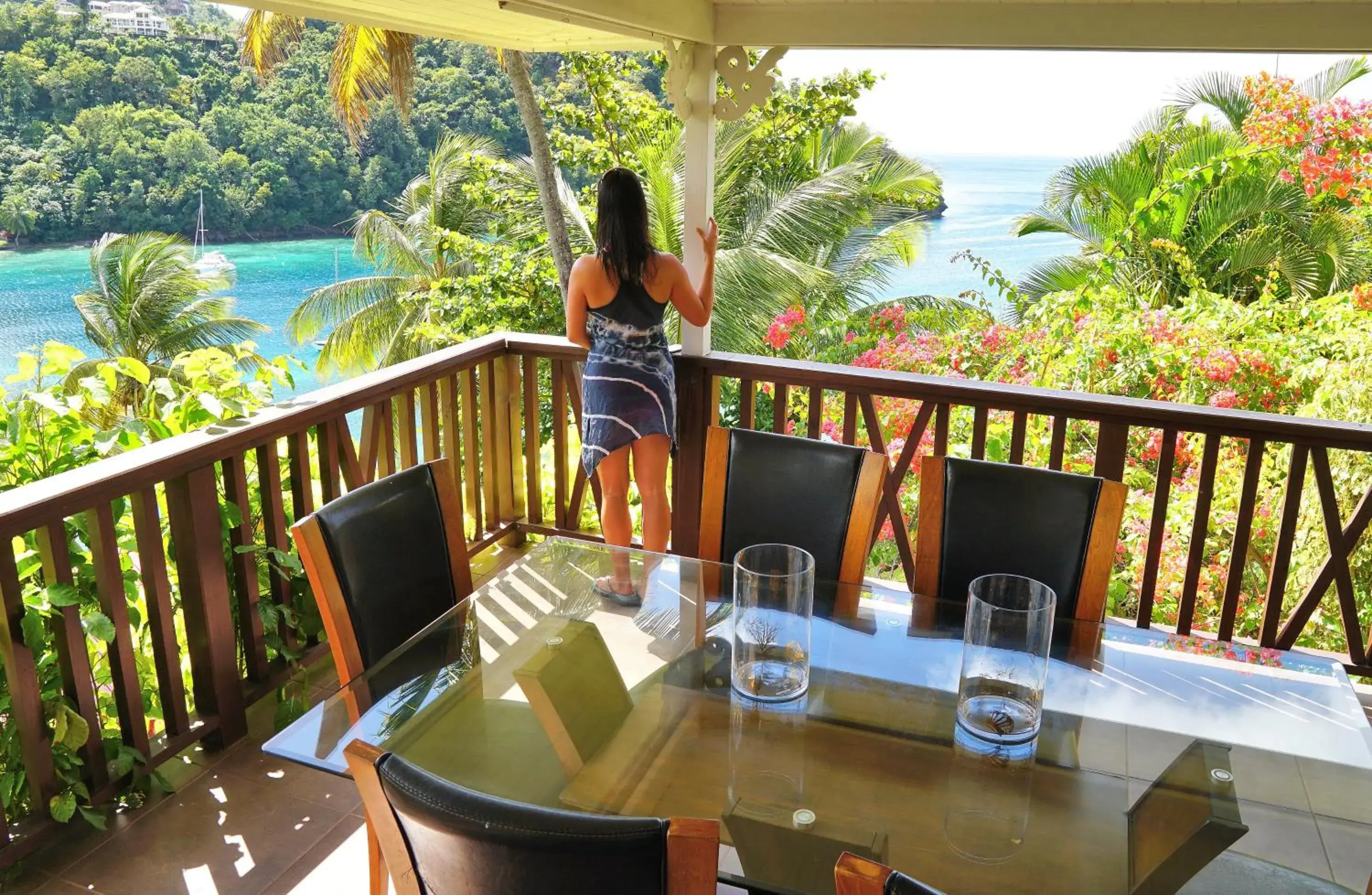 Sea view in Marigot Beach Club & Dive Resort Sea view in Marigot Beach Club & Dive Resort