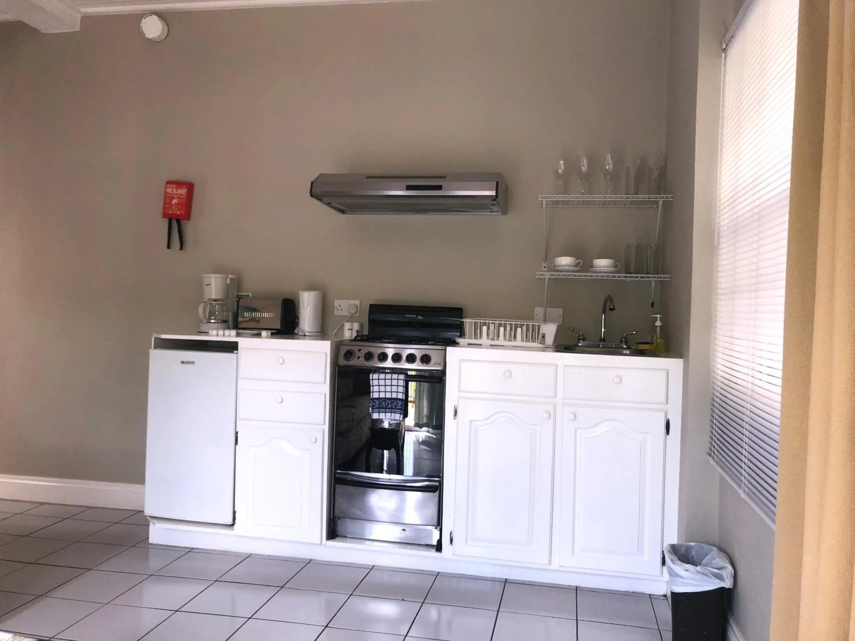 Kitchen or kitchenette in Marigot Beach Club & Dive Resort