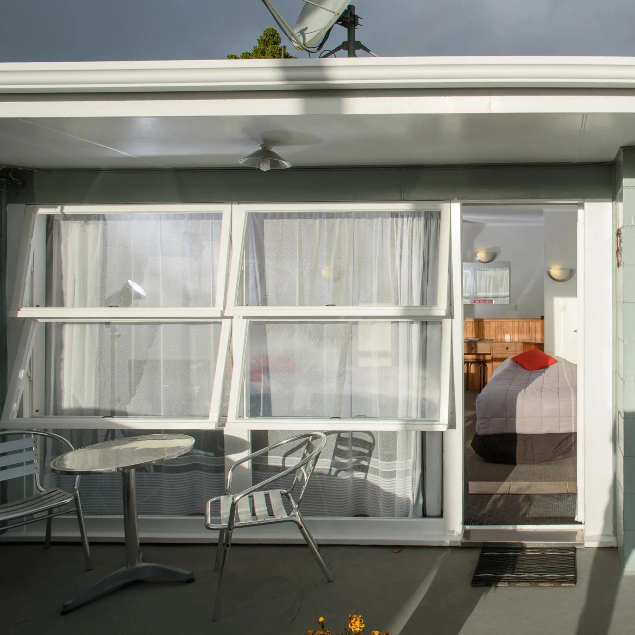 Patio in Kauri Lodge Motel