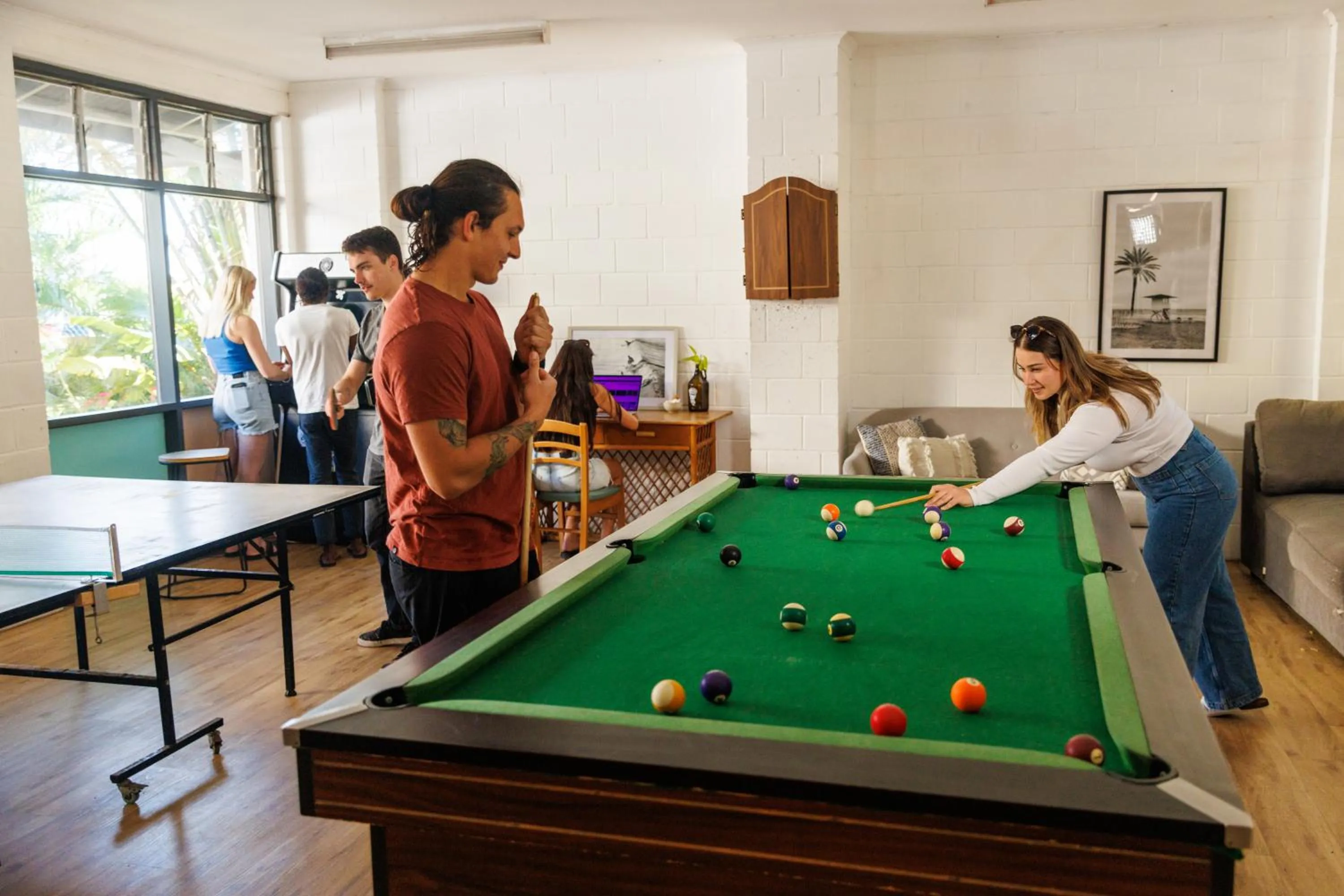 Game Room in YHA Coolangatta Gold Coast