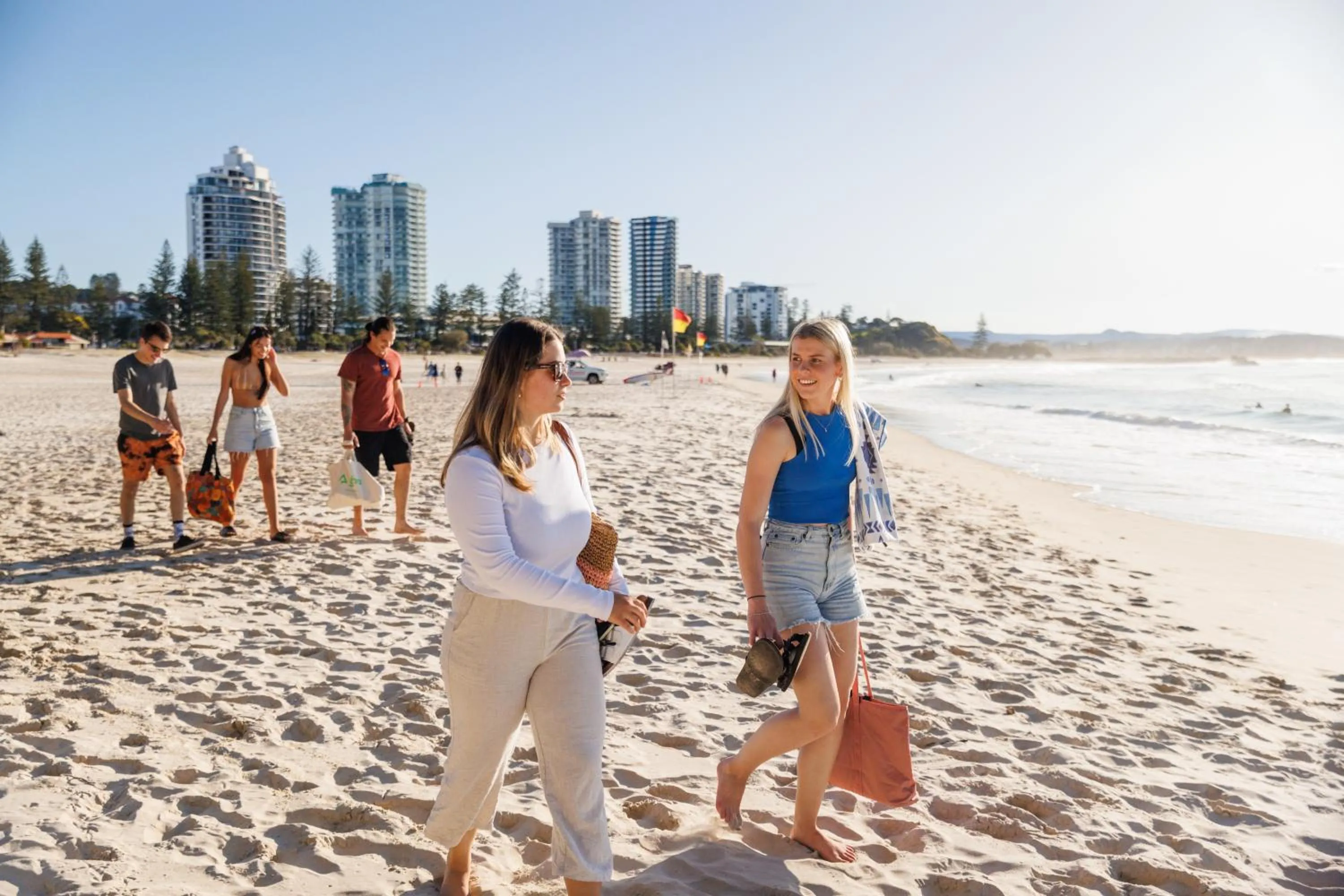 Beach in YHA Coolangatta Gold Coast