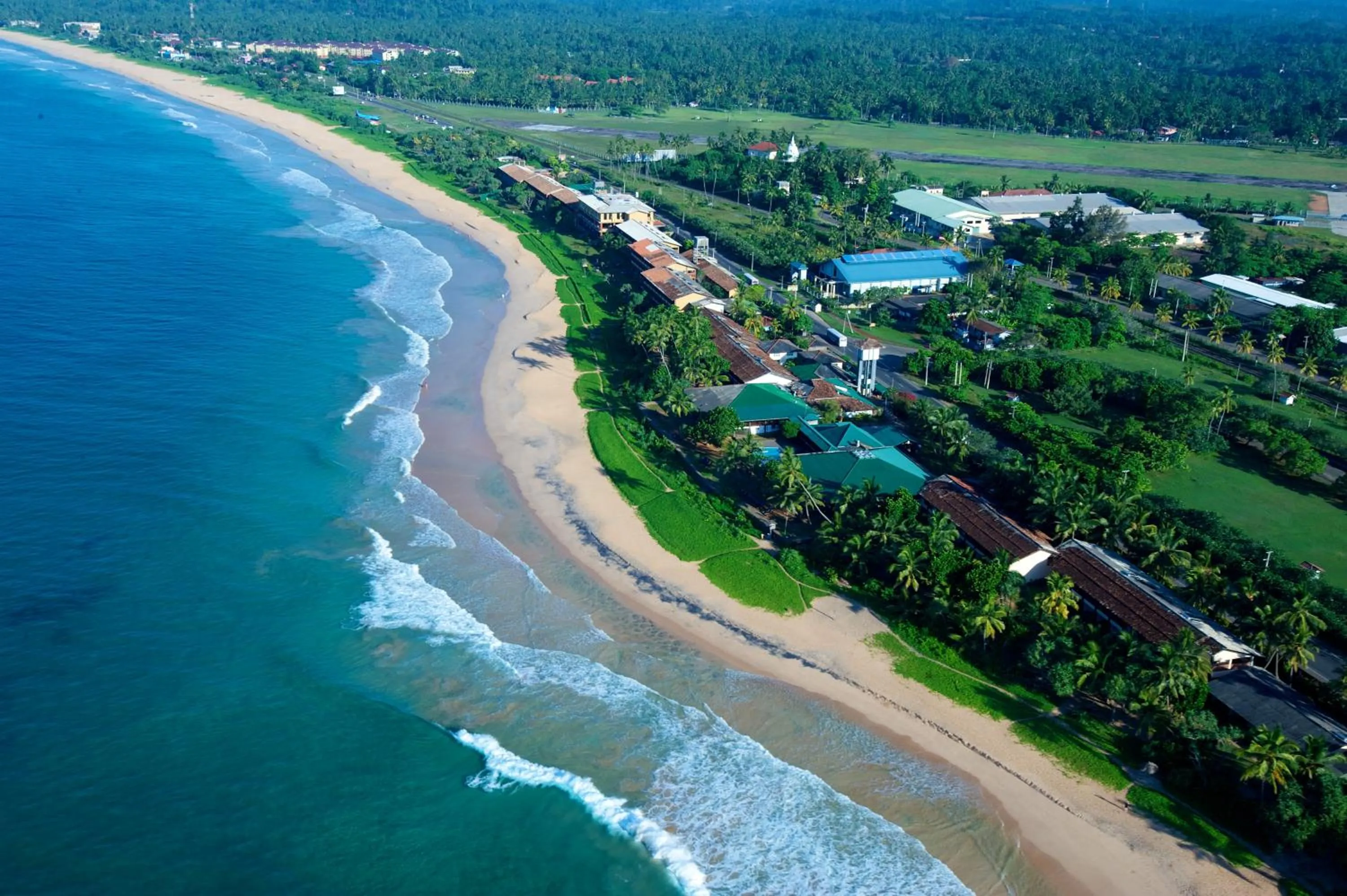 Bird's eye view in Koggala Beach Hotel