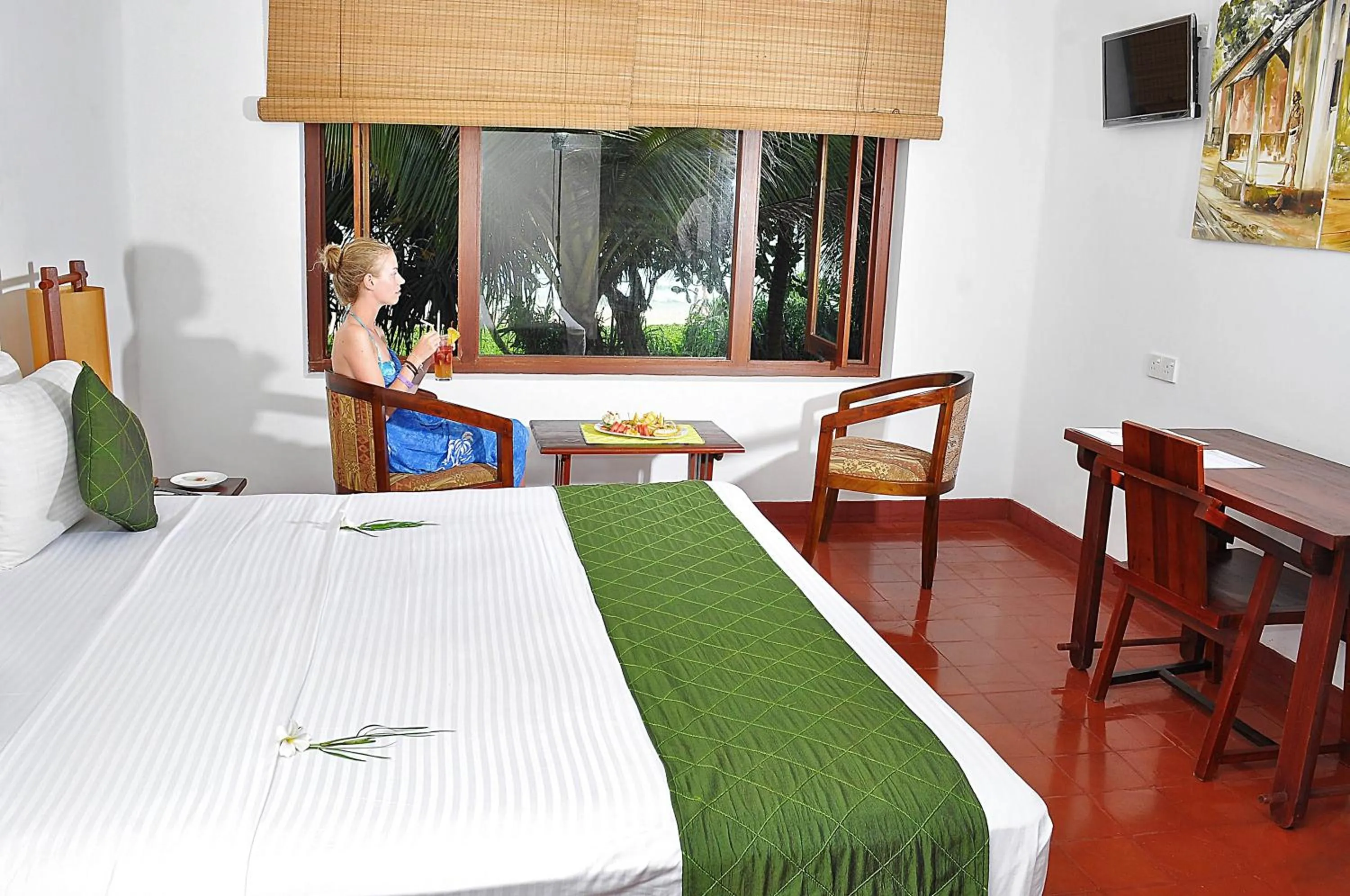 Bedroom in Koggala Beach Hotel