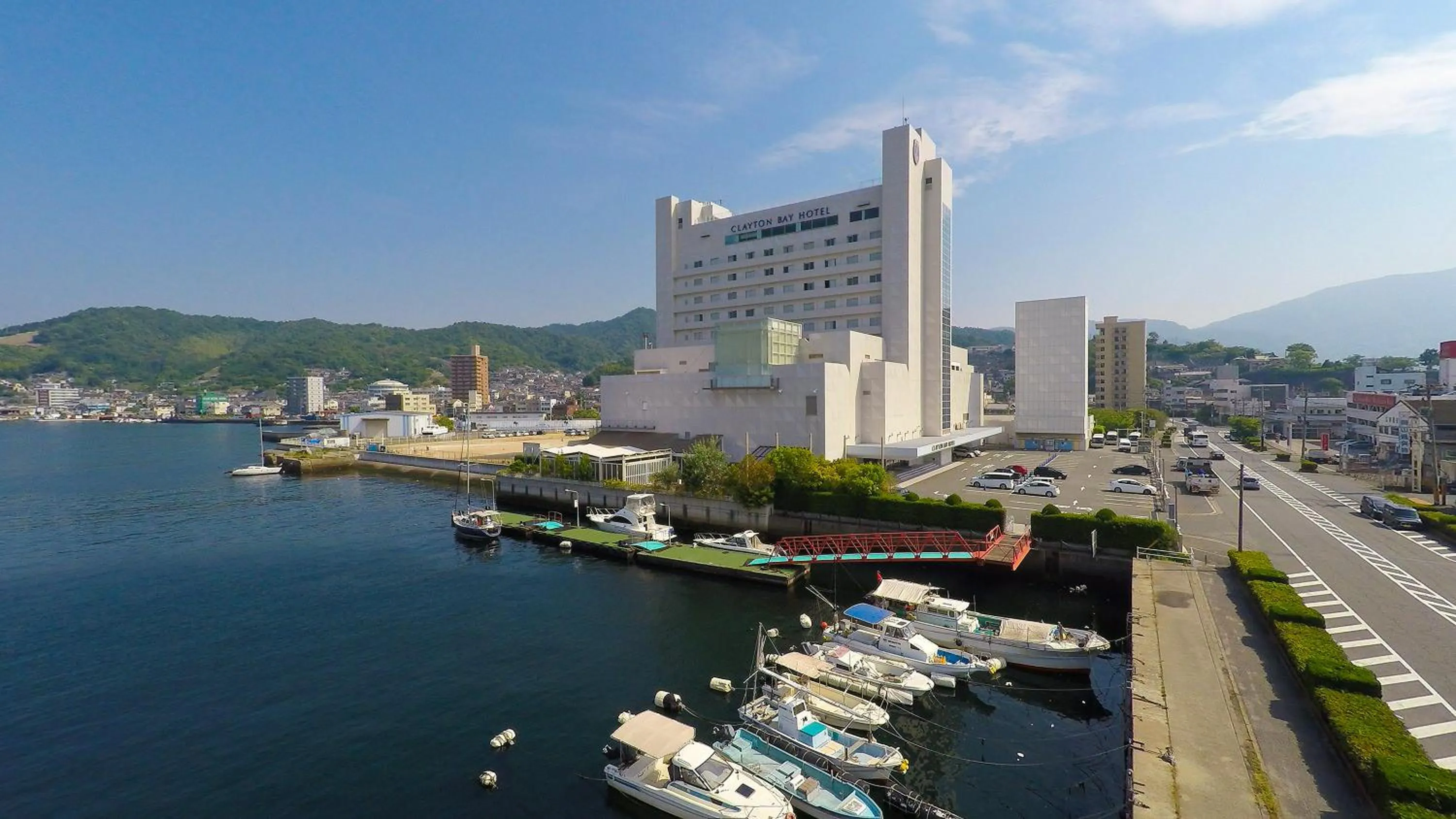 Bird's eye view in Clayton Bay Hotel