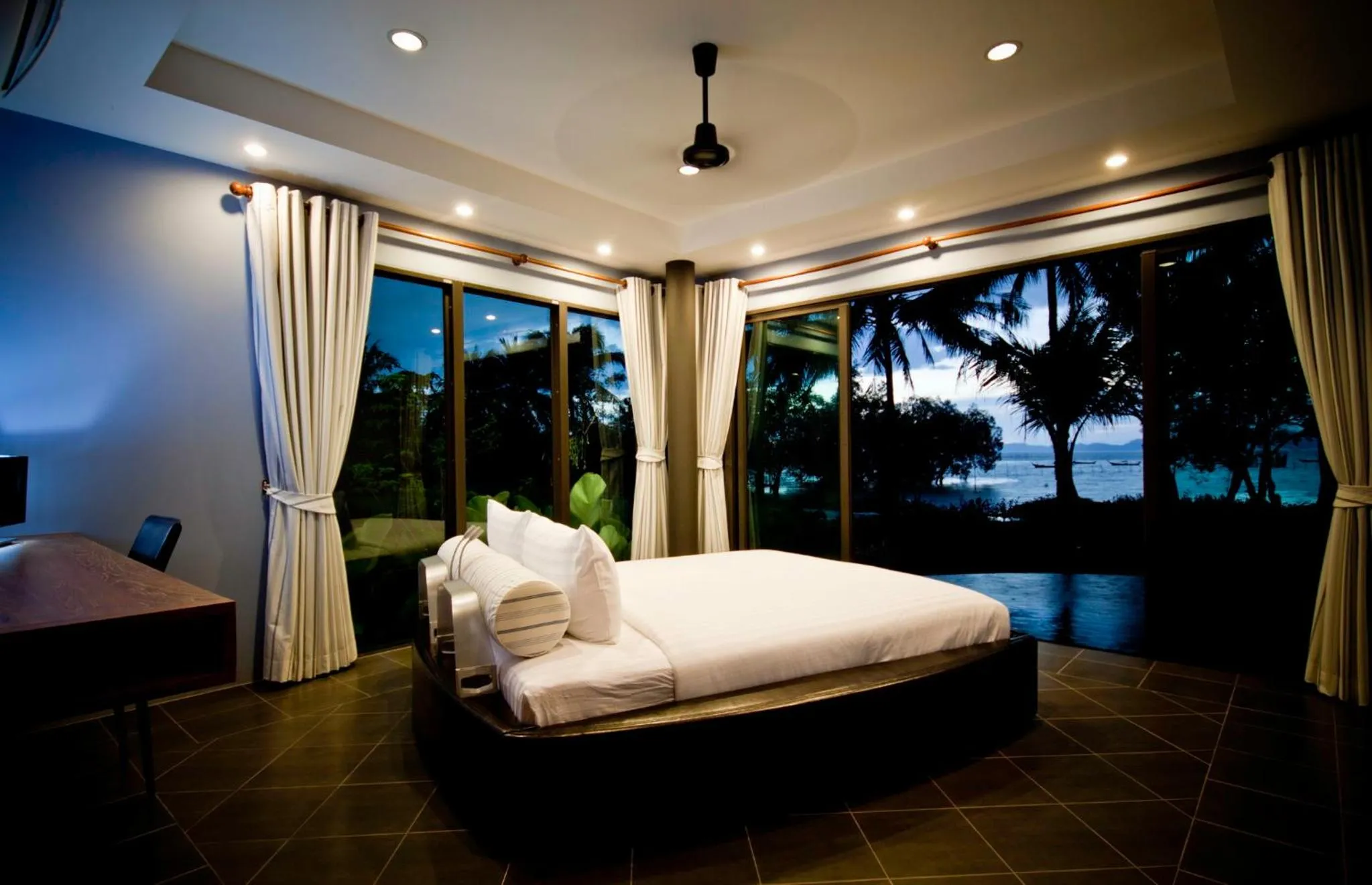 Night, Bed in Tha Lane Bay Villas