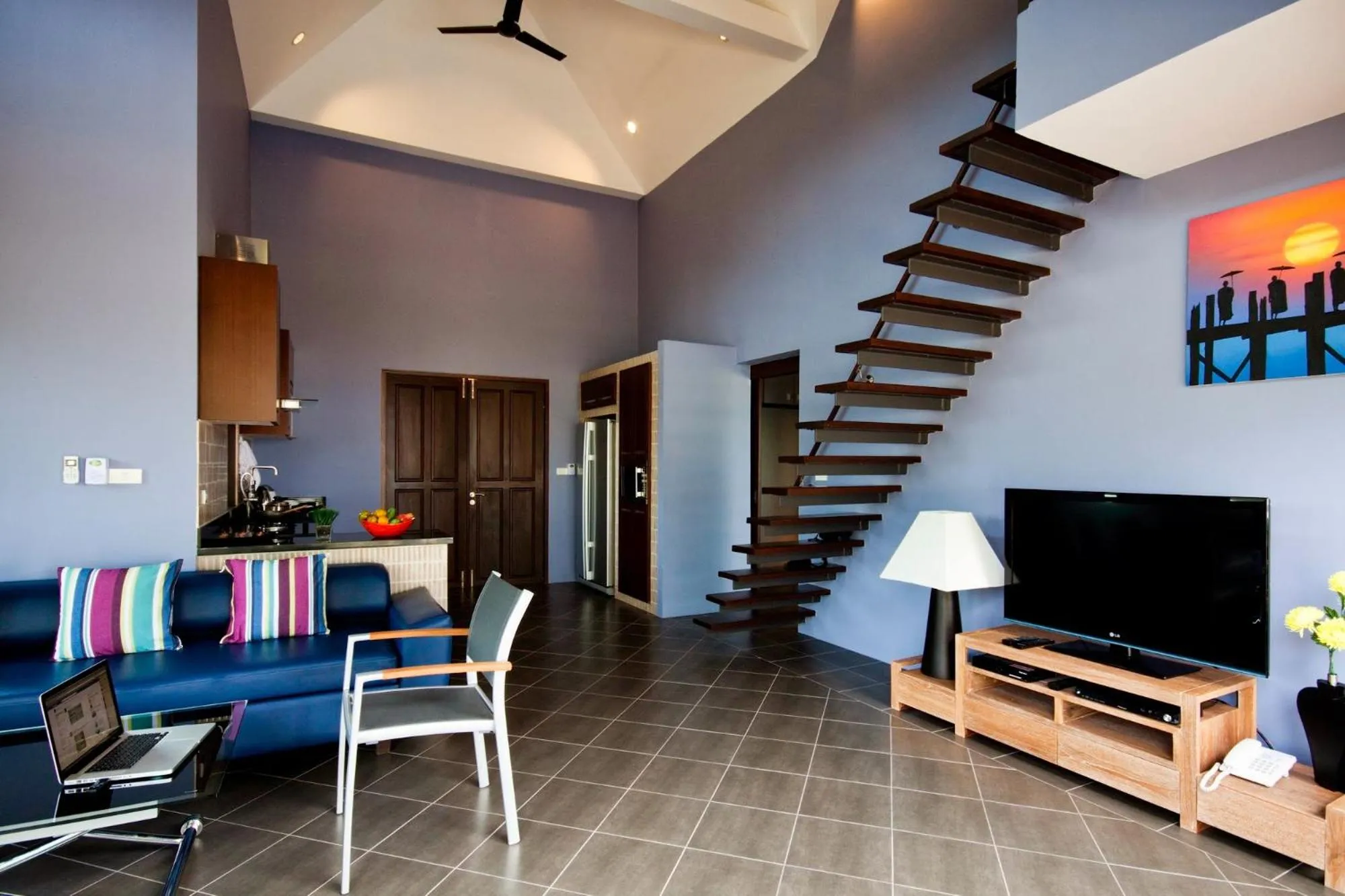 Living room in Tha Lane Bay Villas