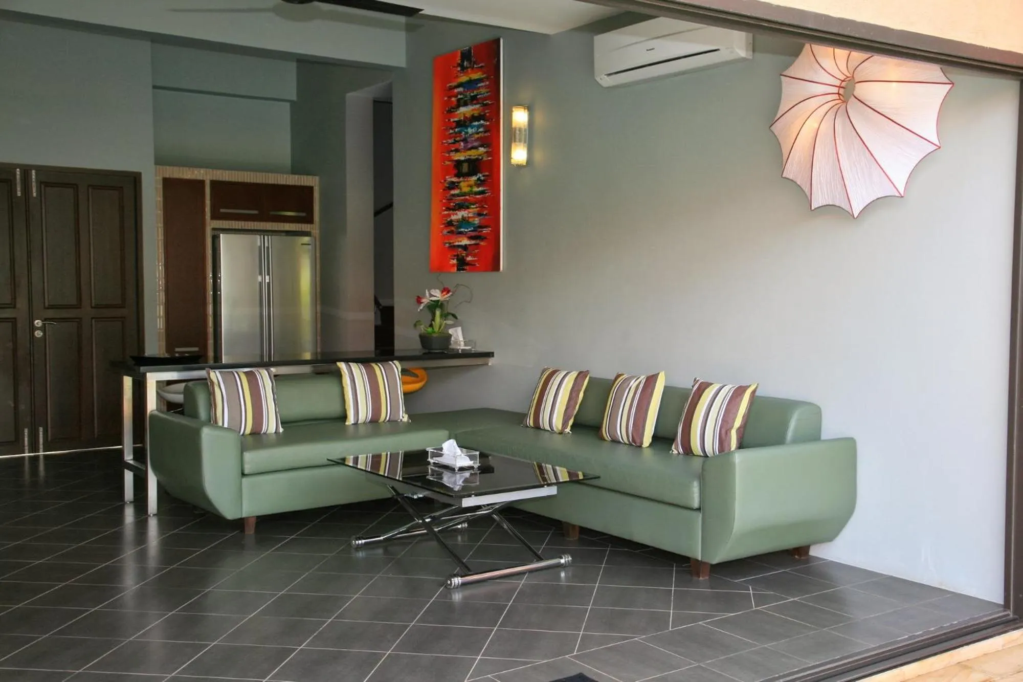 Seating area in Tha Lane Bay Villas