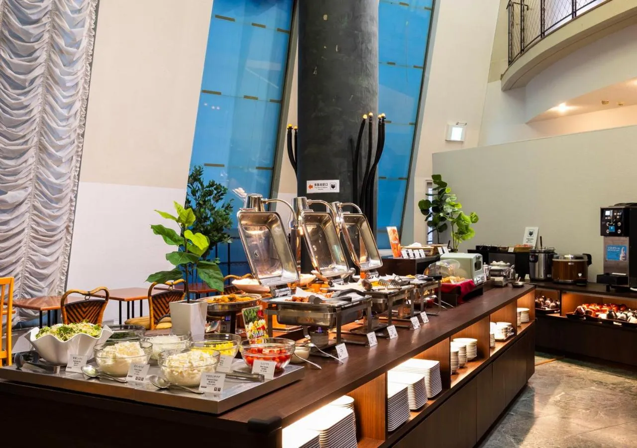 Buffet breakfast in APA Hotel Kanazawa Nishi
