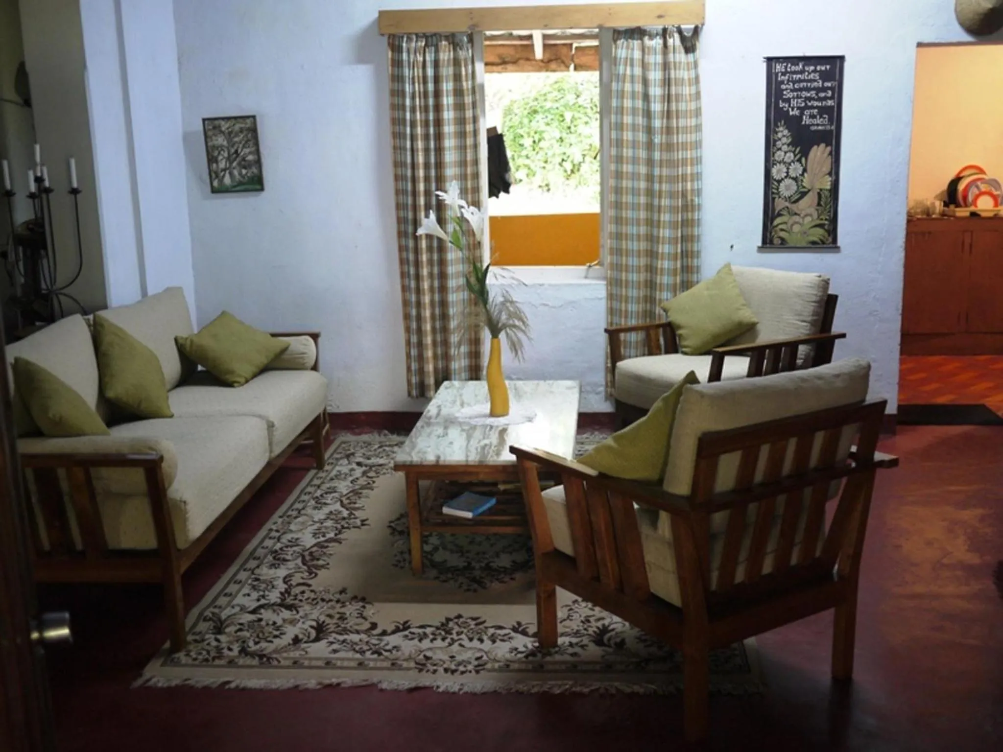 Decorative detail in Sunnyside Holiday Bungalow