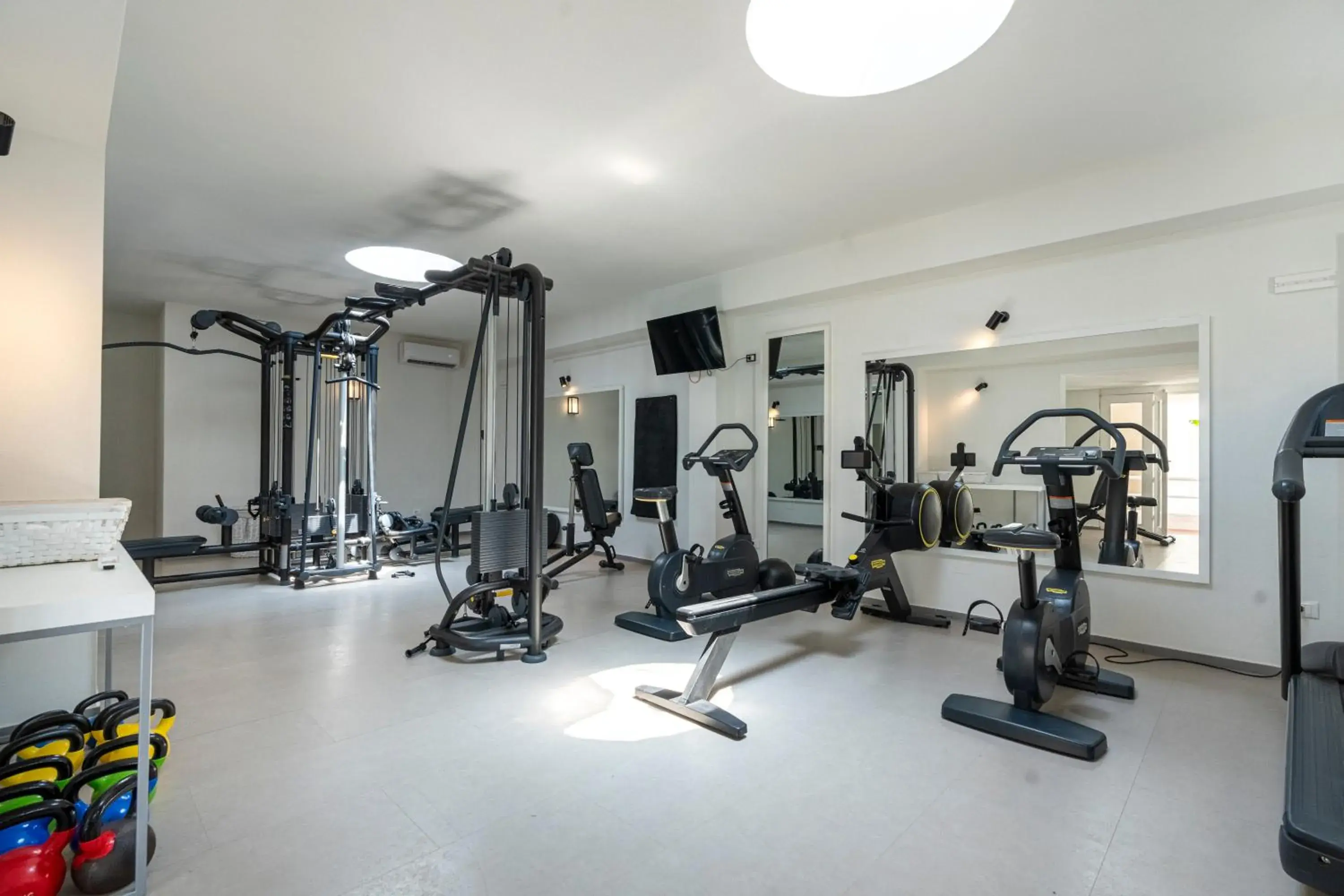 Fitness centre/facilities in Mangia's Pollina Resort Fitness centre/facilities in Mangia's Pollina Resort
