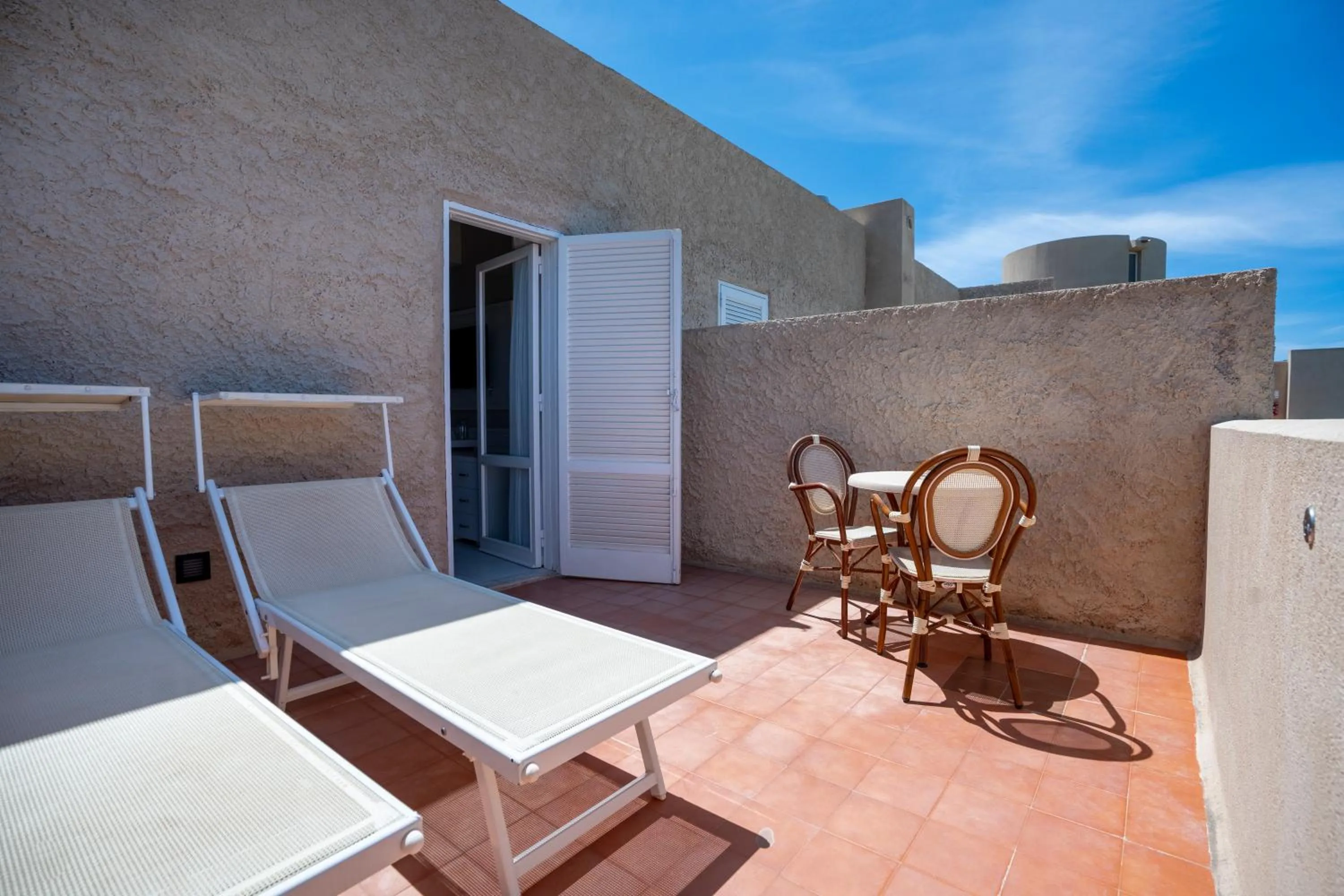 Balcony/Terrace in Mangia's Pollina Resort