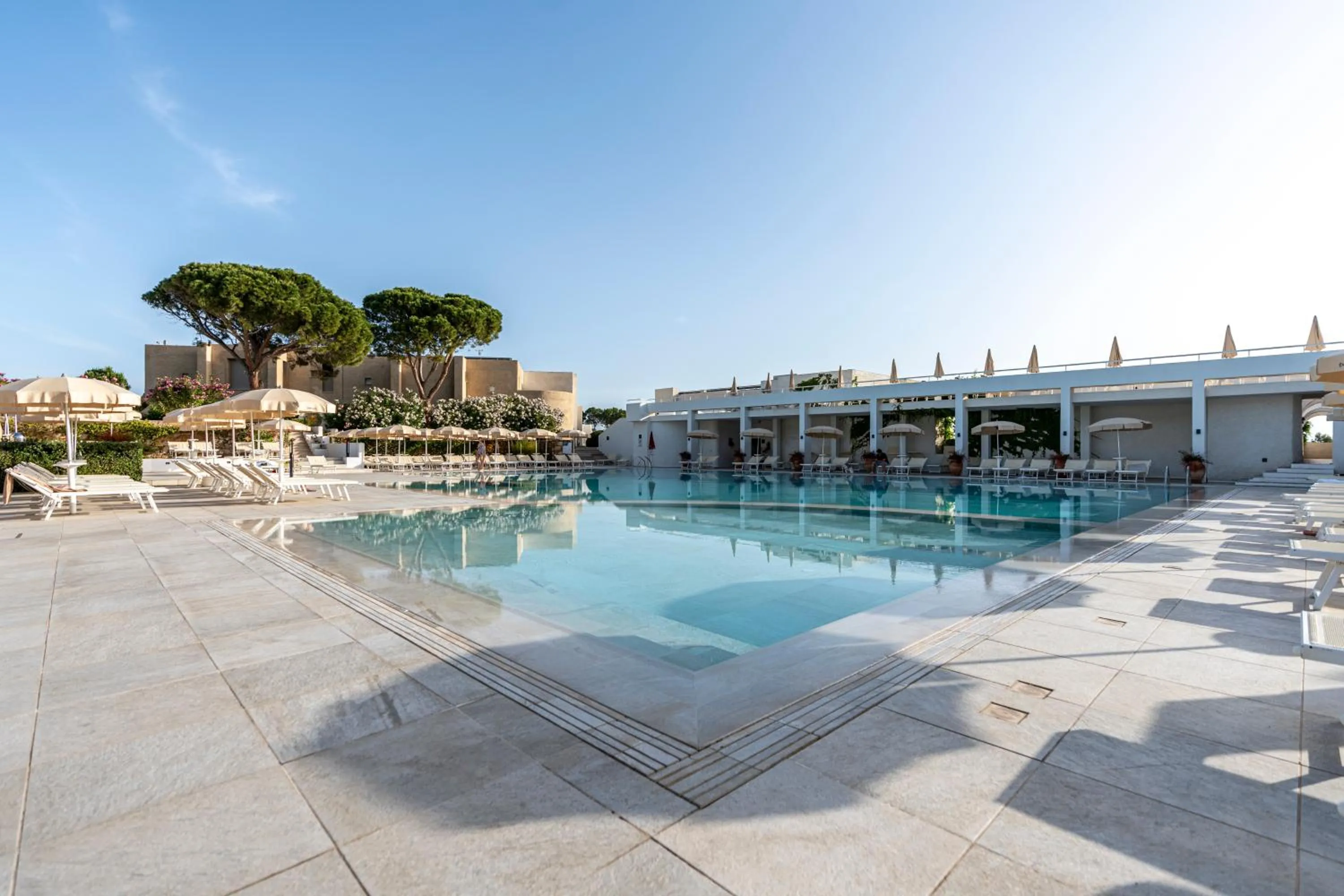 Swimming pool in Mangia's Pollina Resort