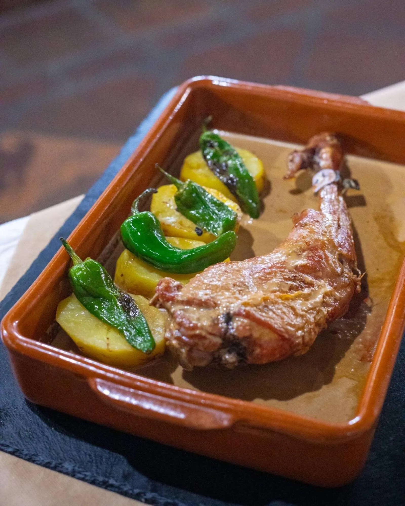 Food in Hotel Posada del Bandolero