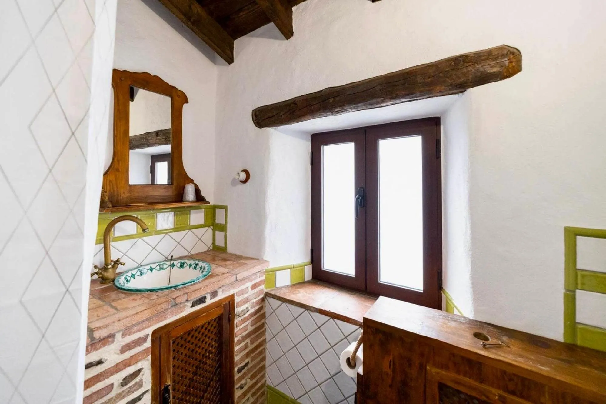 Bathroom in Hotel Posada del Bandolero