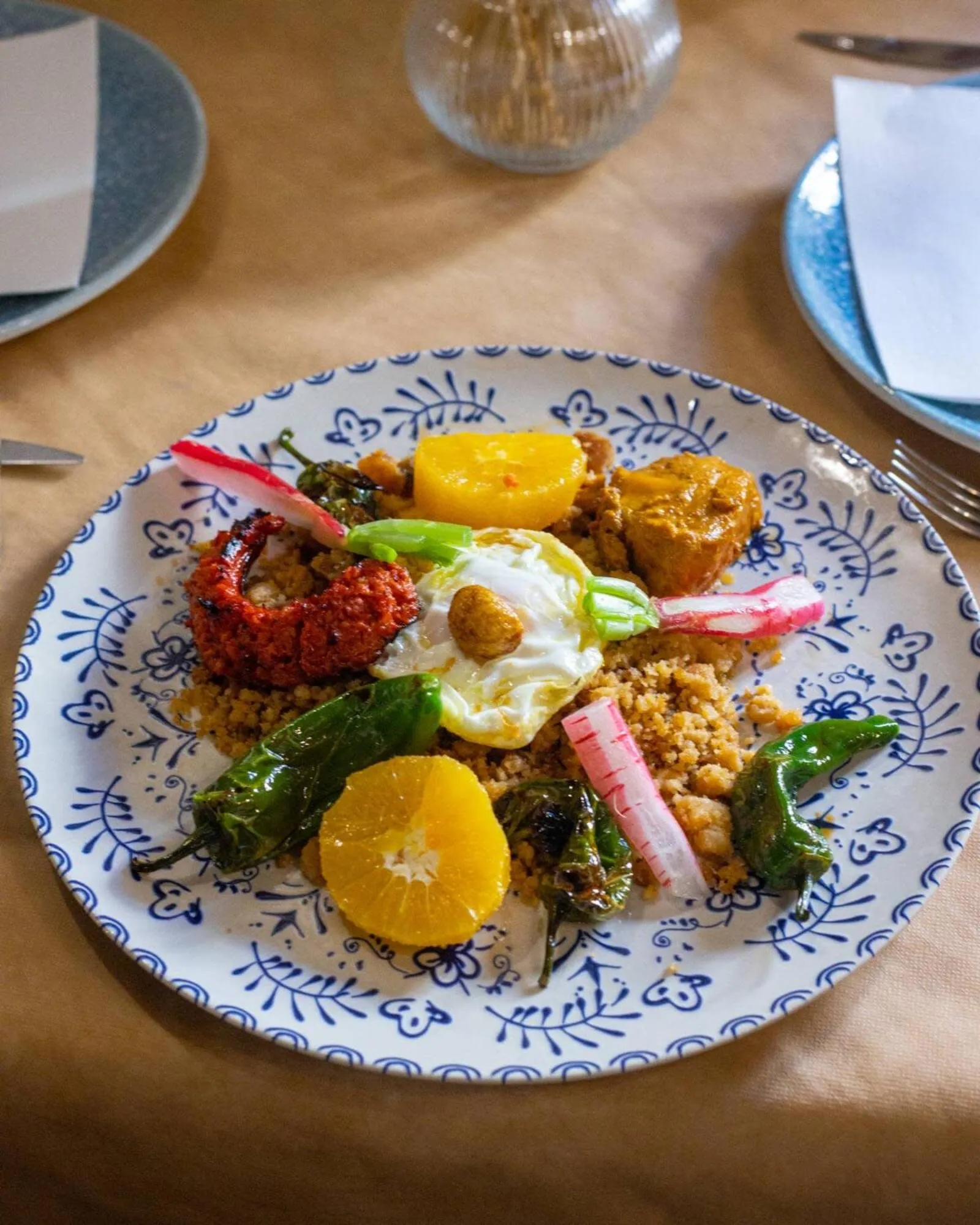 Food and drinks in Hotel Posada del Bandolero