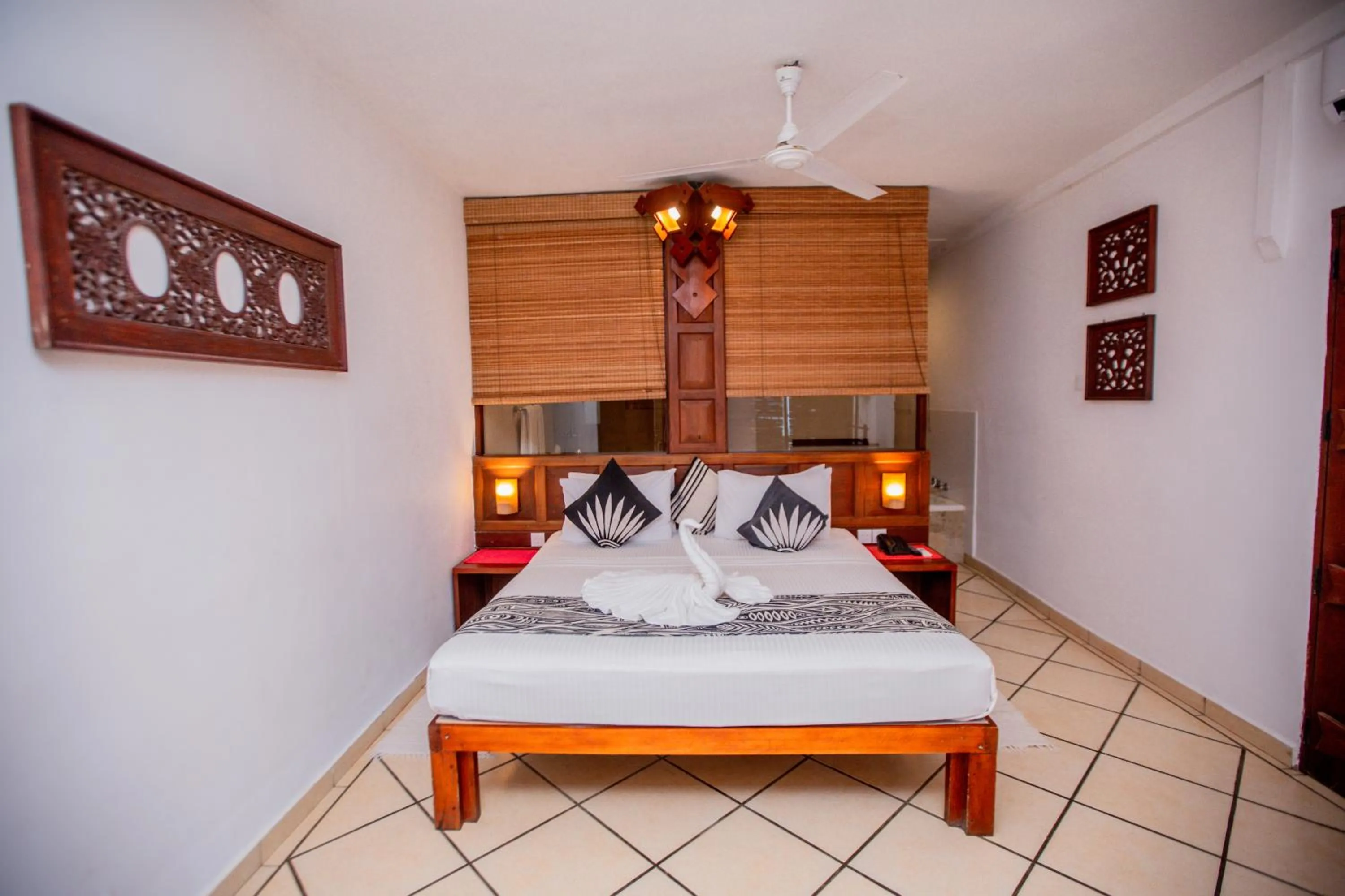 Bed in The Long Beach Resort & Spa