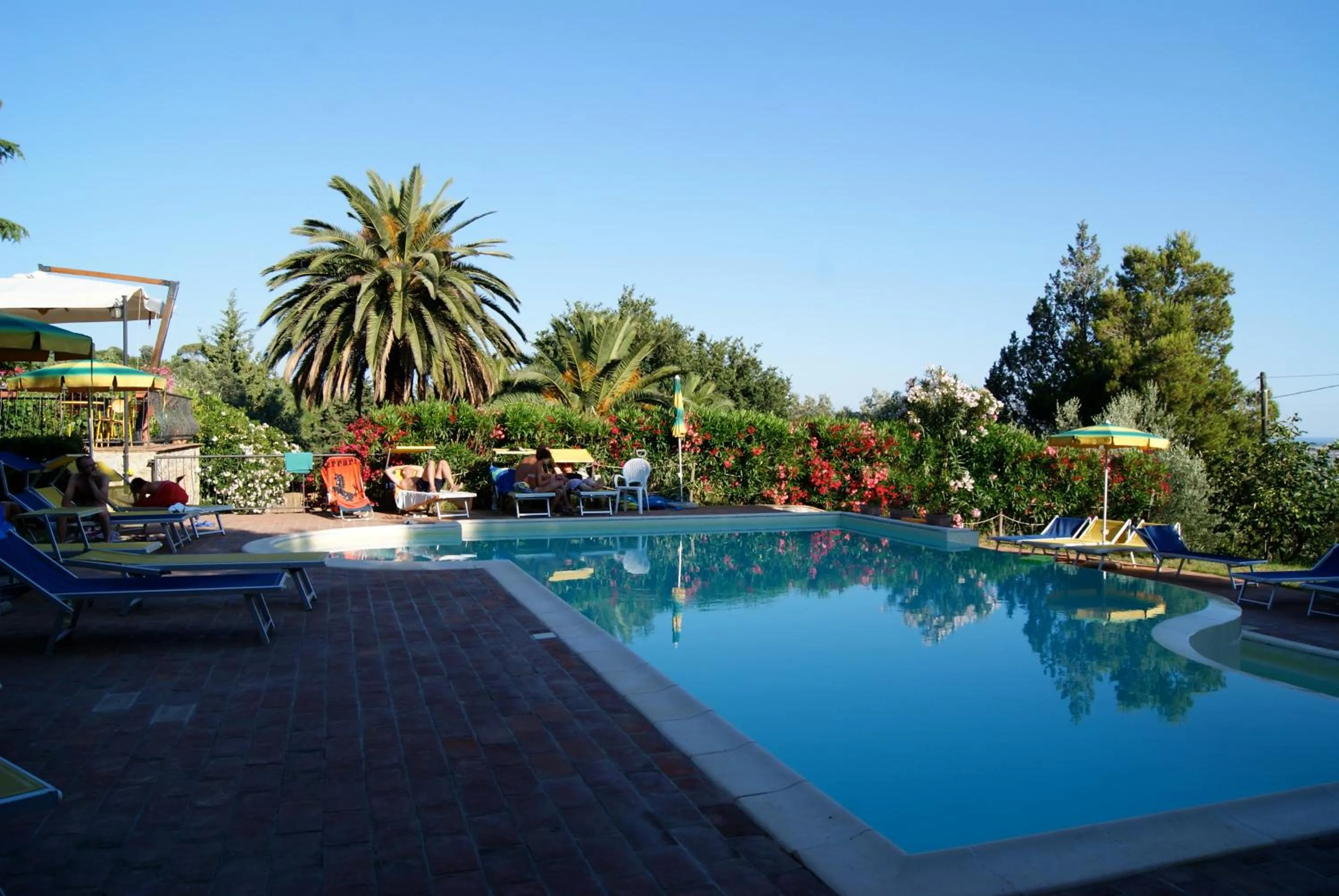 Pool view in Dolce Vita
