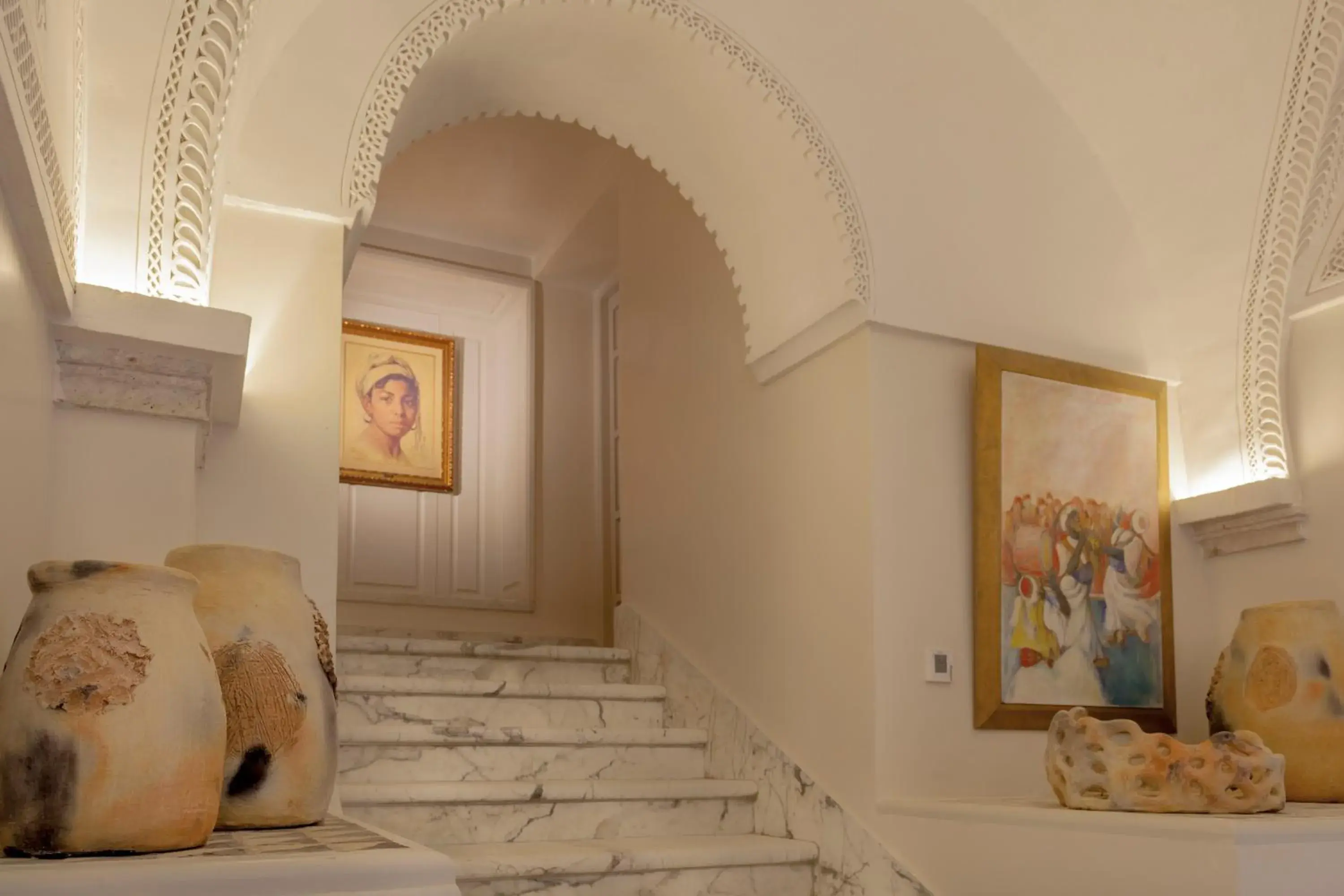 Lobby or reception in Dar El Jeld Hotel and Spa Lobby or reception in Dar El Jeld Hotel and Spa