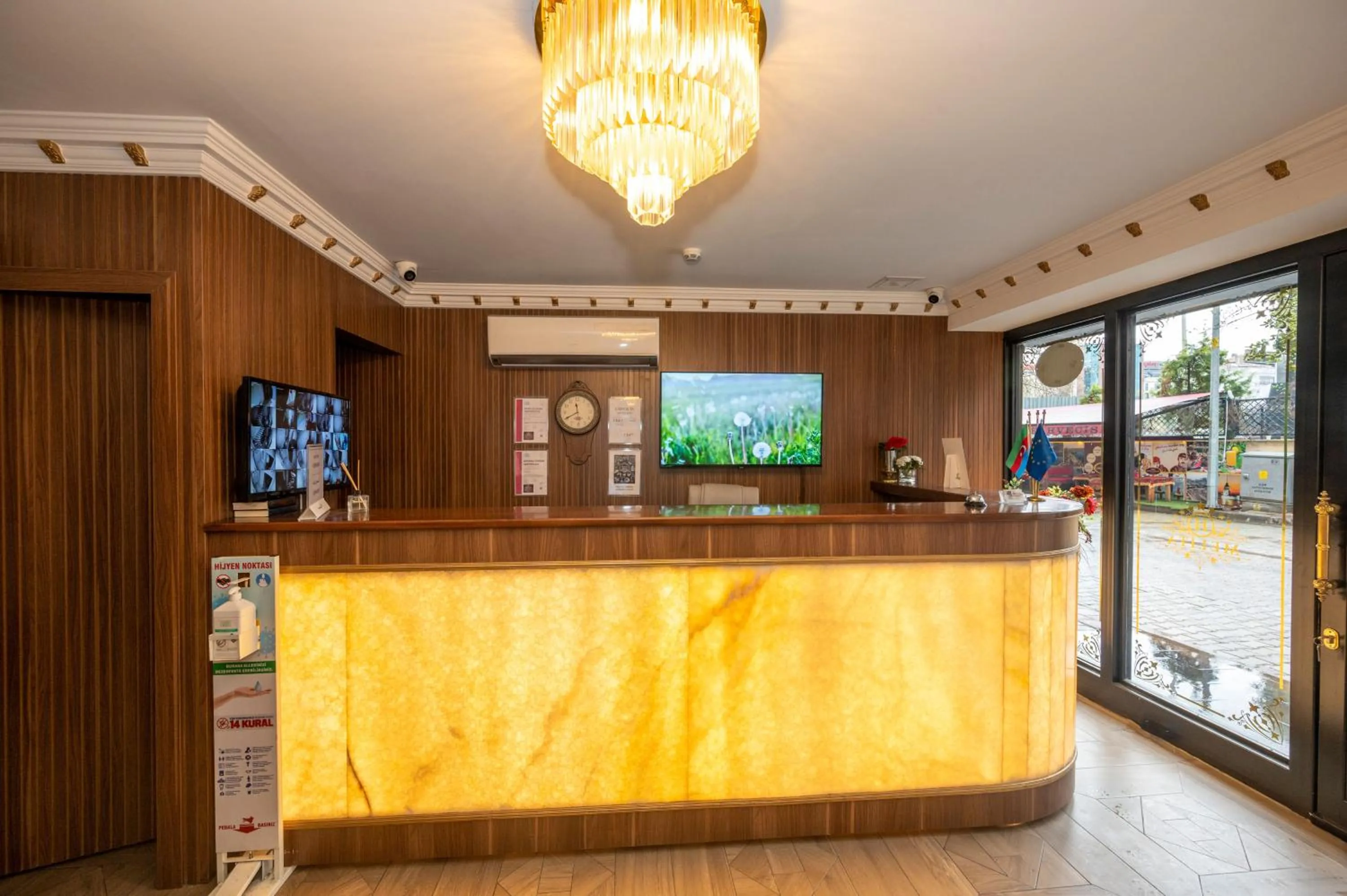 Lobby or reception in Hotel Melita
