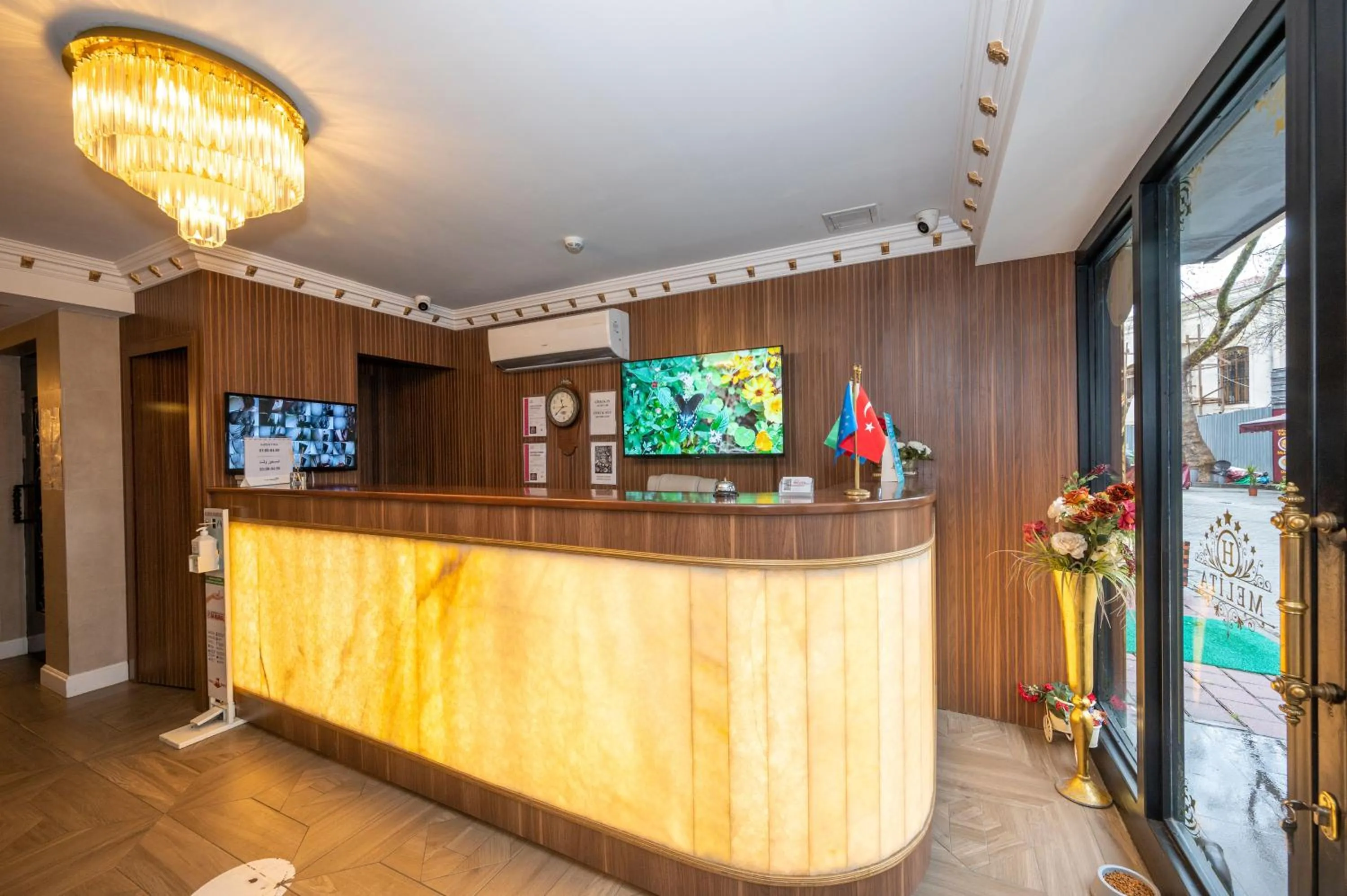 Lobby or reception in Hotel Melita
