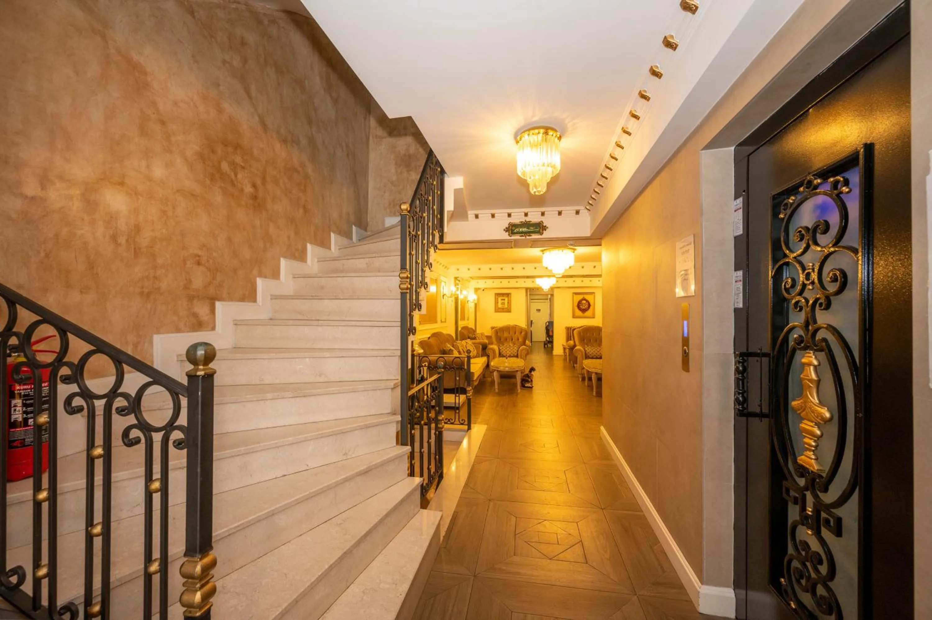 Lobby or reception in Hotel Melita