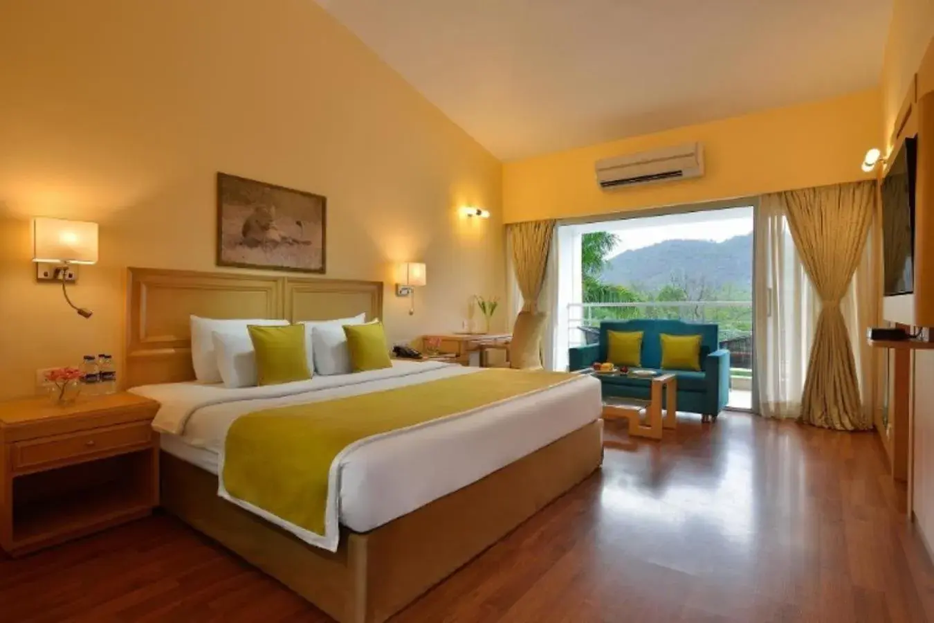 Bedroom, Bed in Gir Serai - IHCL SeleQtions Bedroom, Bed in Gir Serai - IHCL SeleQtions