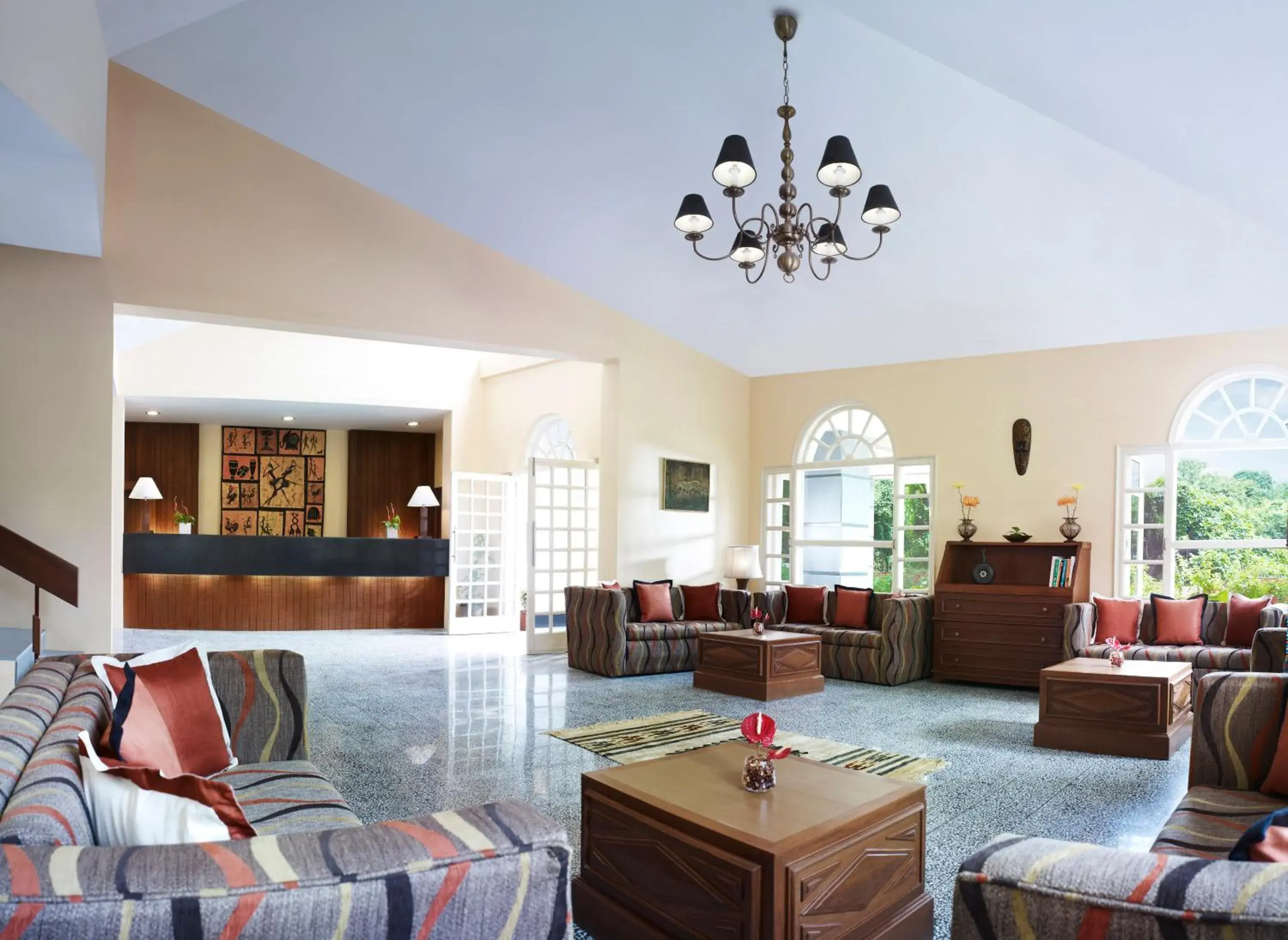 Lobby or reception in Gir Serai - IHCL SeleQtions Lobby or reception in Gir Serai - IHCL SeleQtions