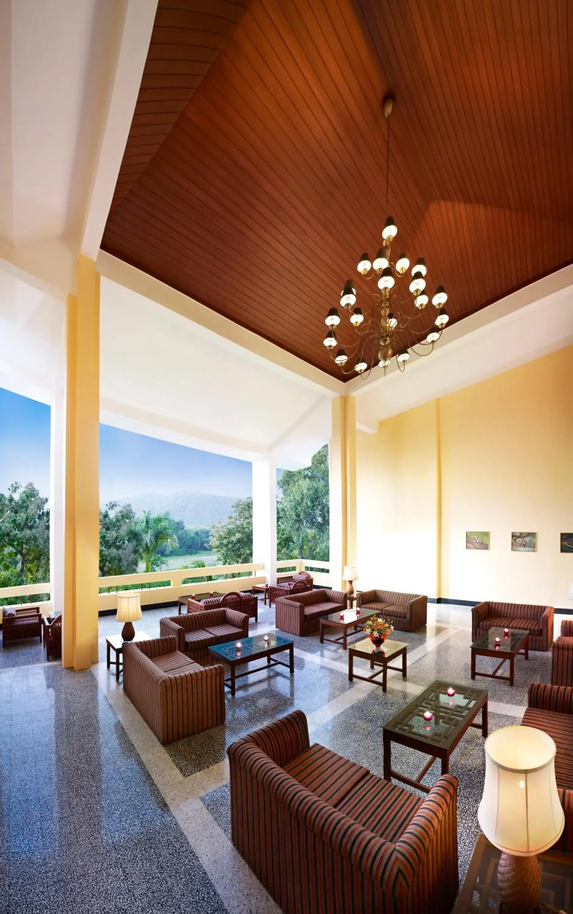 Lobby or reception in Gir Serai - IHCL SeleQtions Lobby or reception in Gir Serai - IHCL SeleQtions