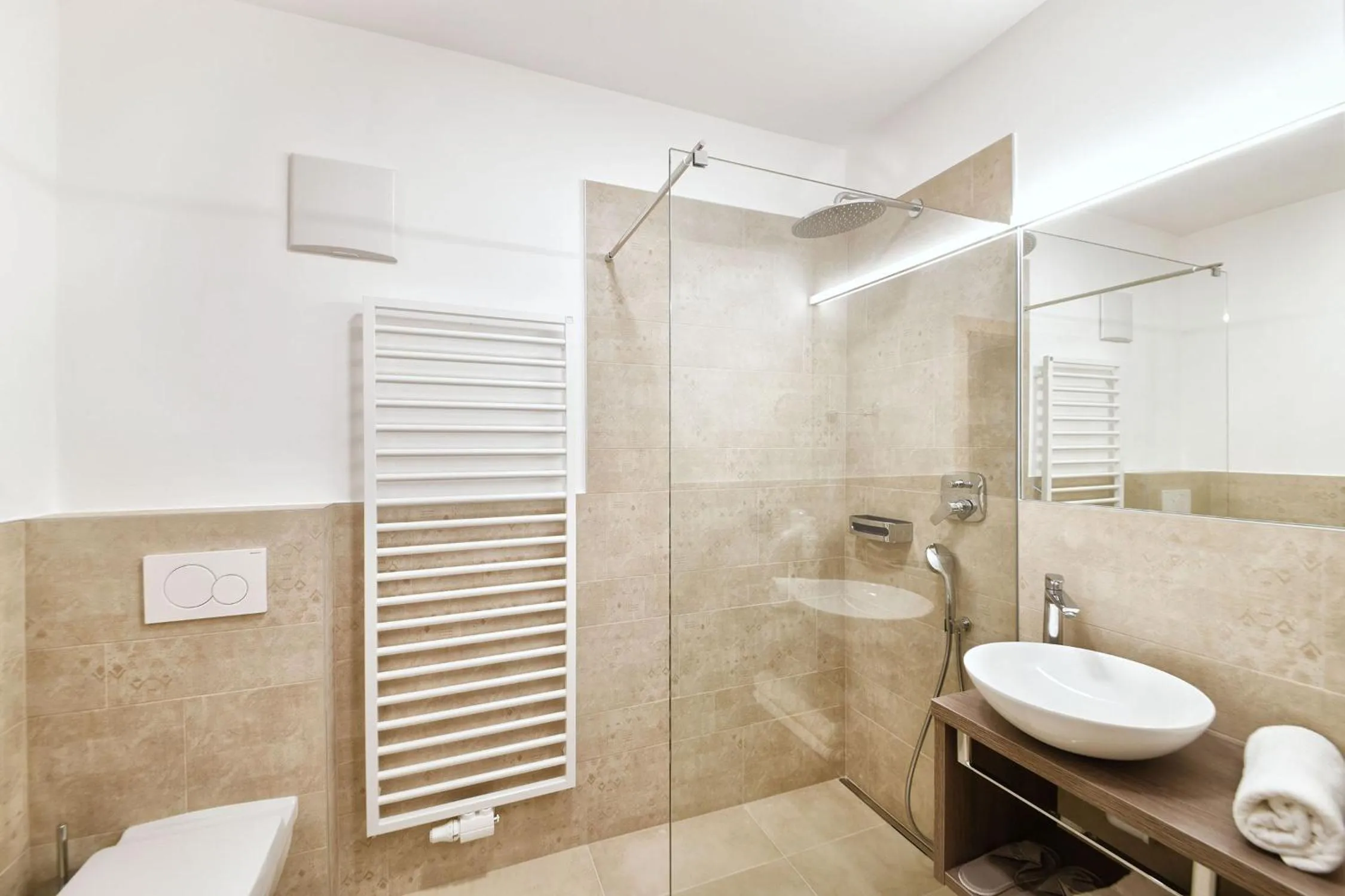 Bathroom in Hotel Das Stachelburg