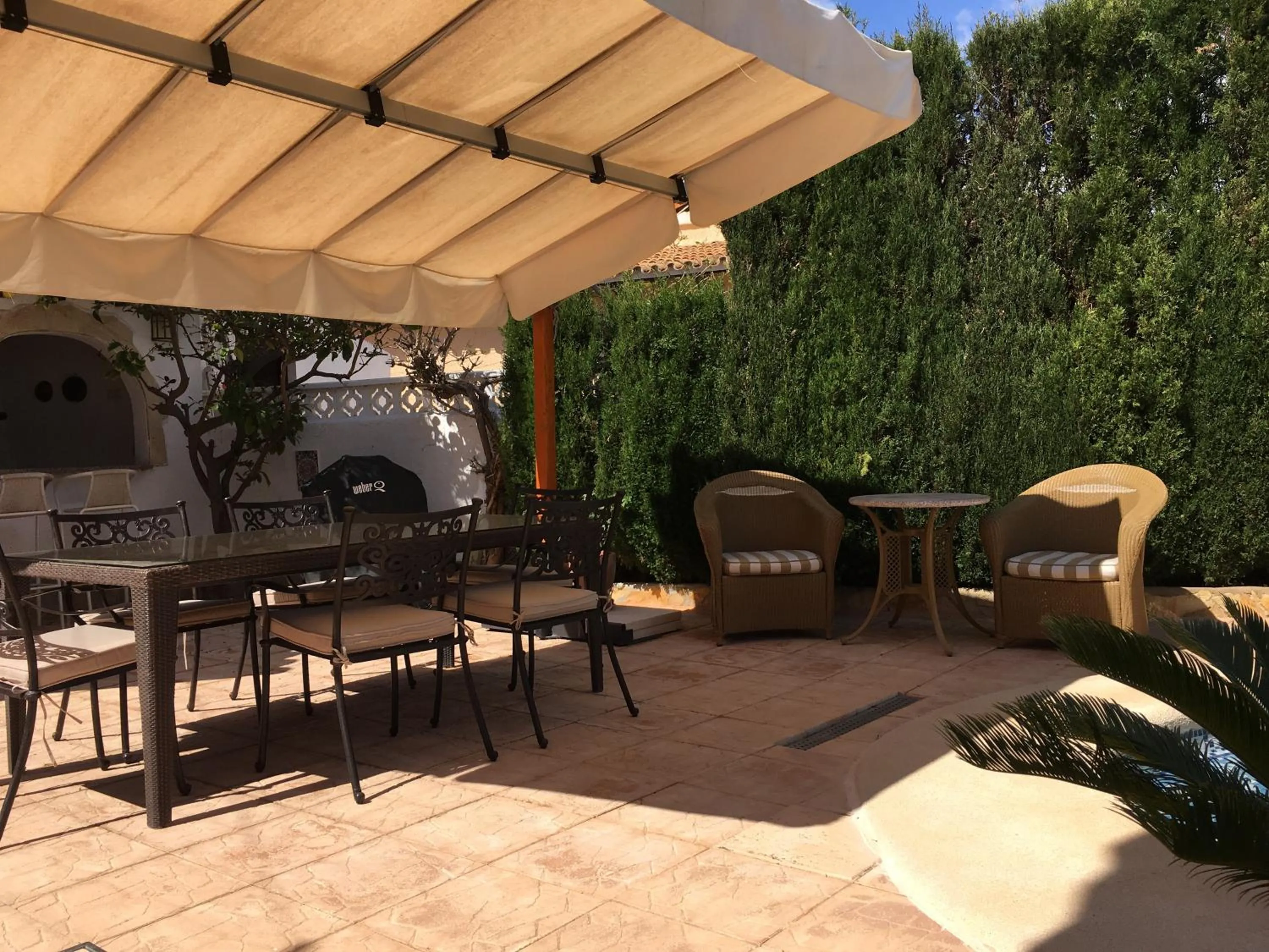 Patio in Casa tres coronas-Annexet