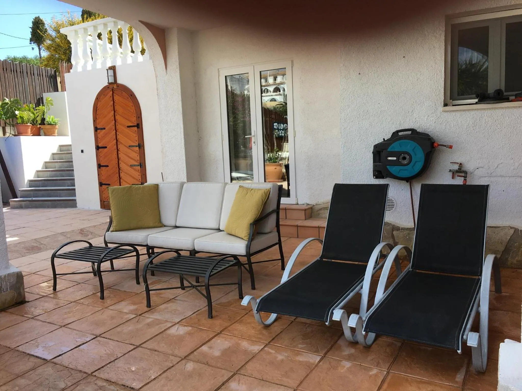 Living room in Casa tres coronas-Annexet