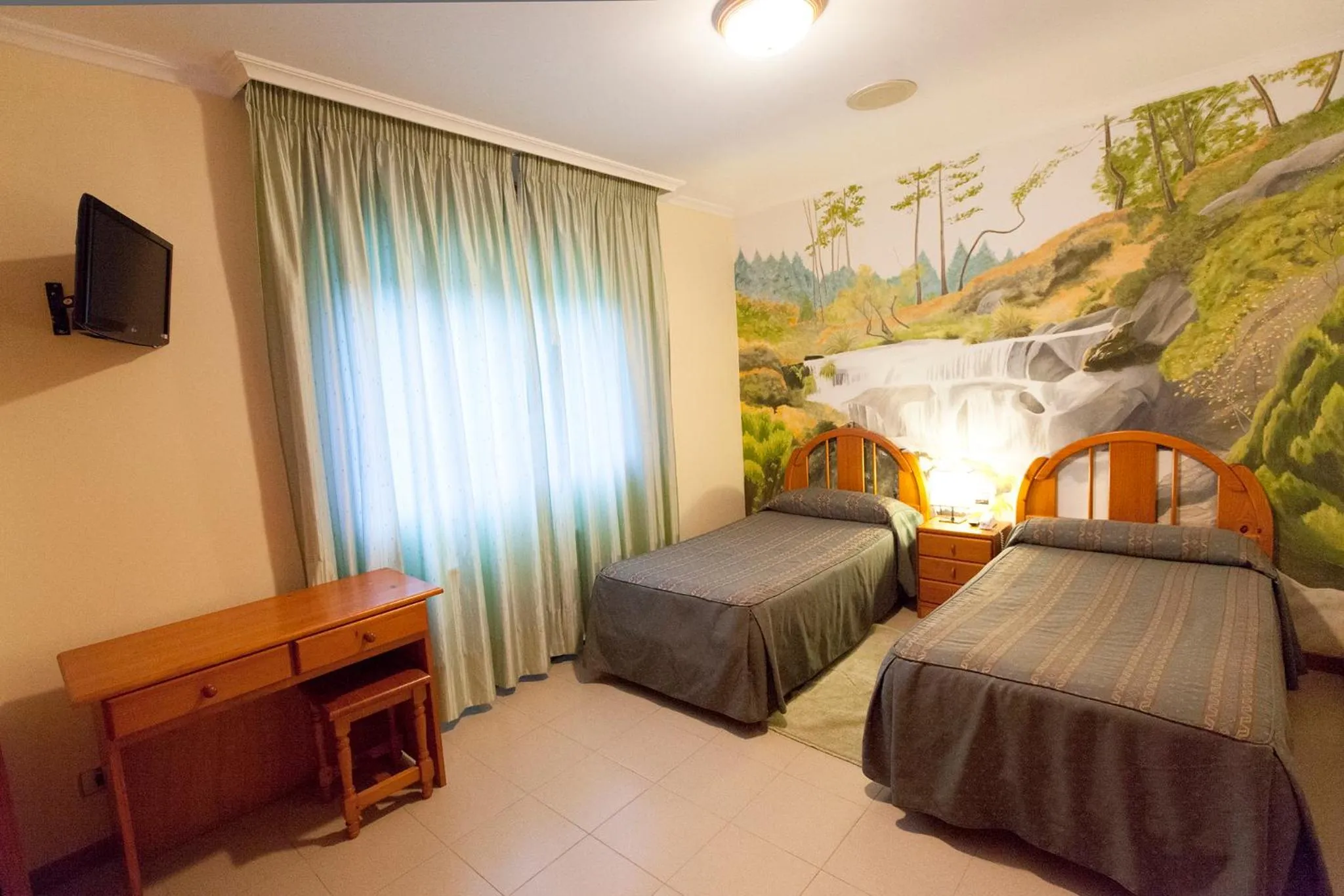 Bed in Hostal Restaurante Terra Chá