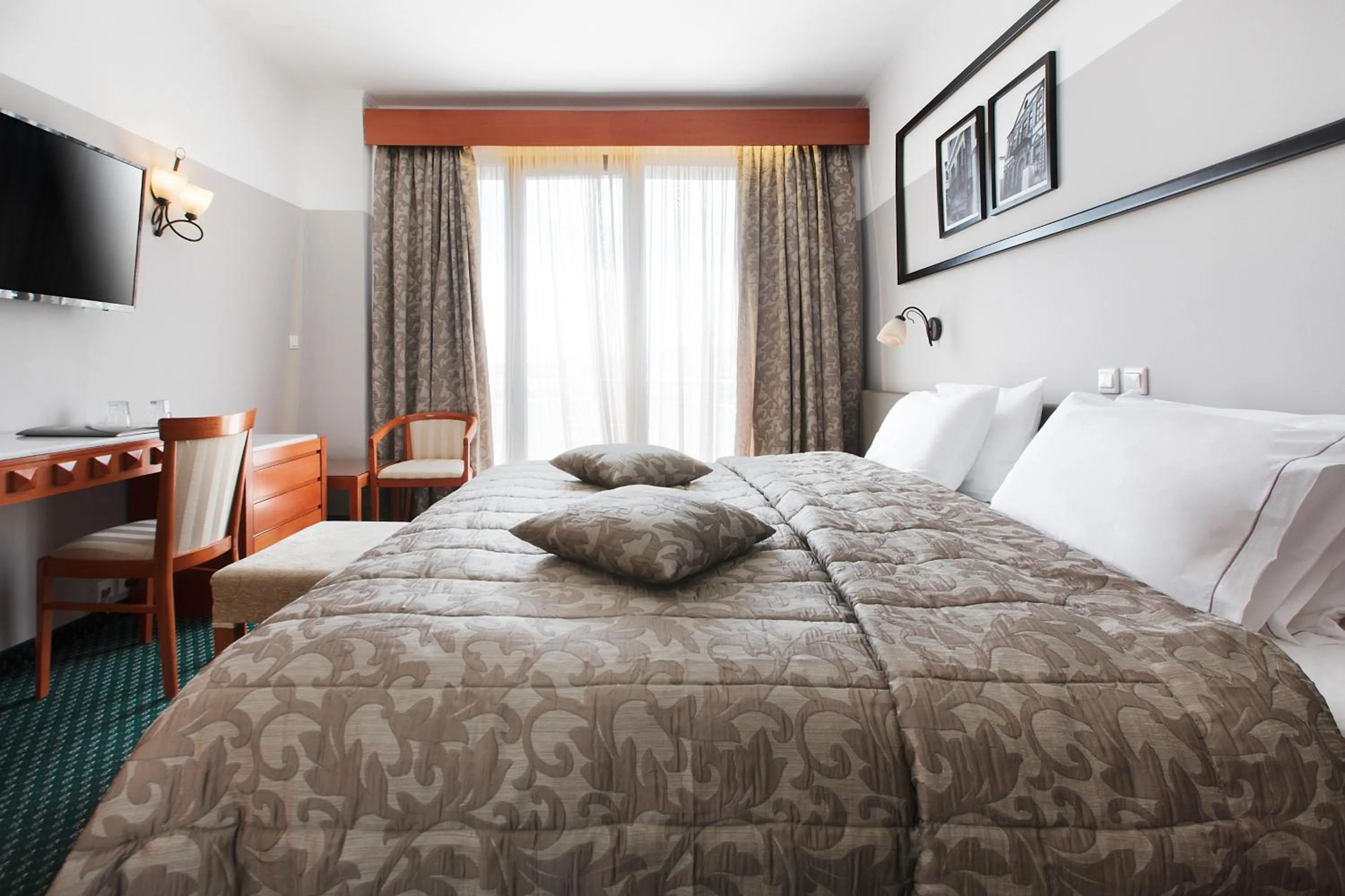 Bed in Hotel Z Palace & Congress Center