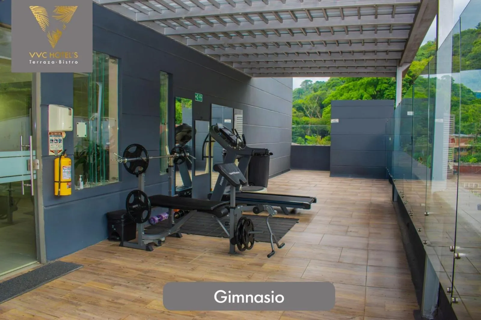 Fitness centre/facilities in VVC Hotel's