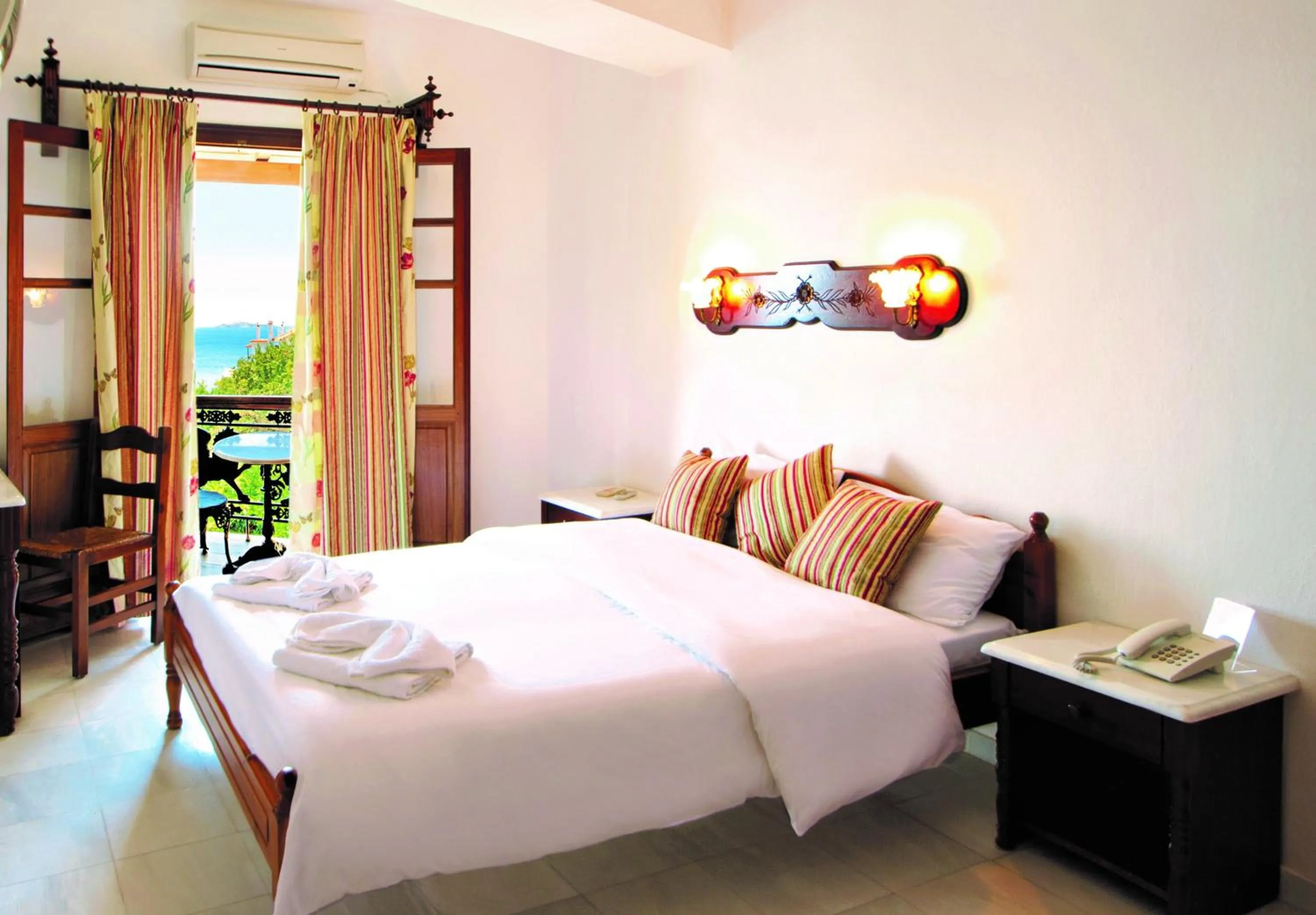 Bed in Hotel Villa Orsa